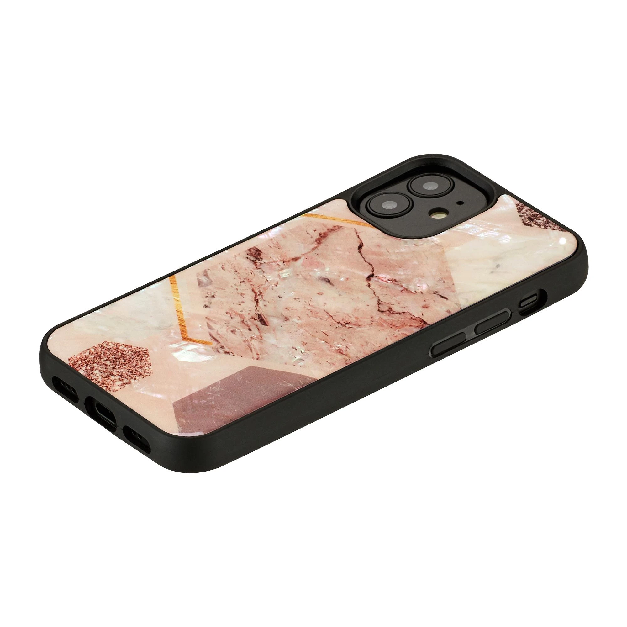 Dėklas iKins case for Apple iPhone 12 mini pink marble