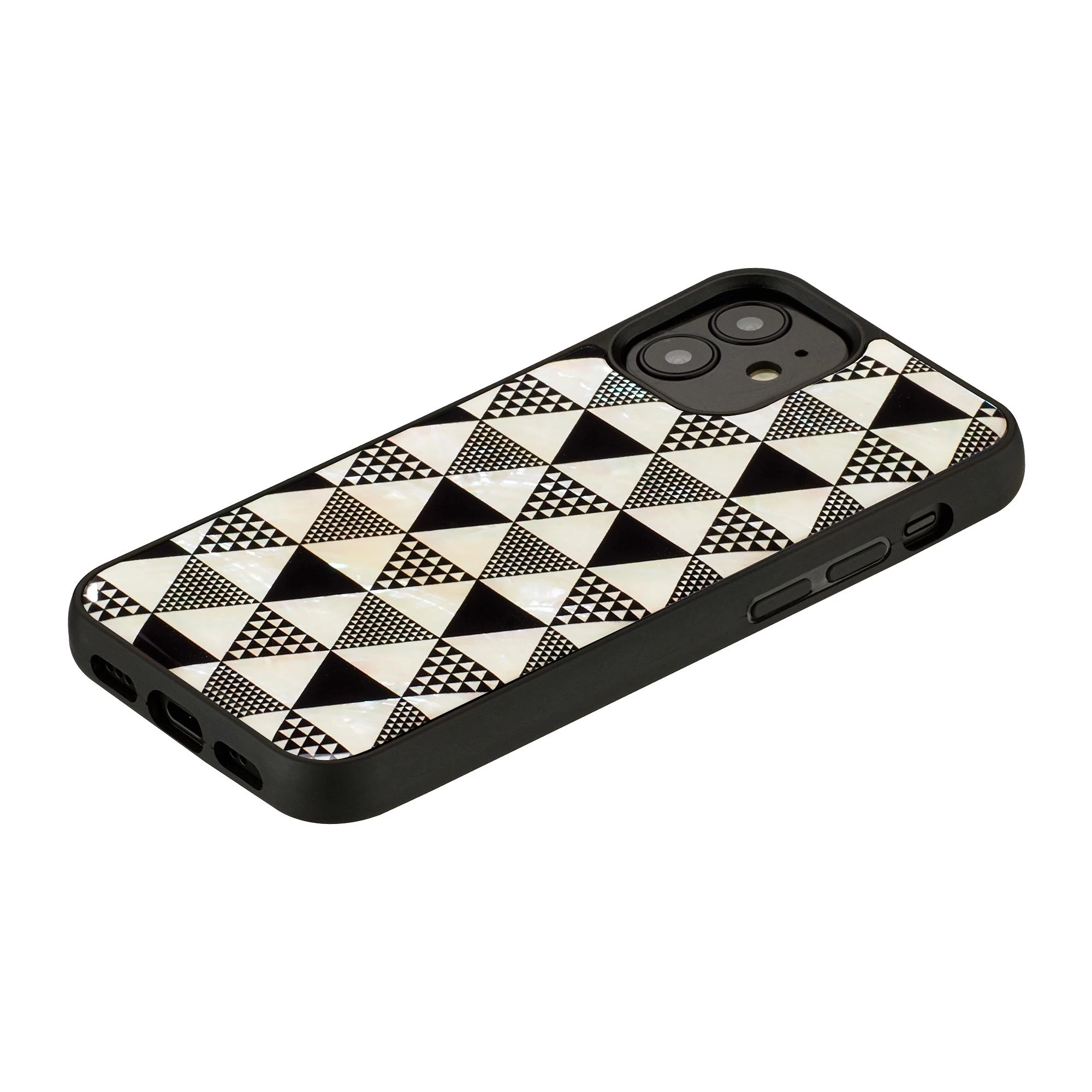 Dėklas iKins case for Apple iPhone 12 mini pyramid juodas