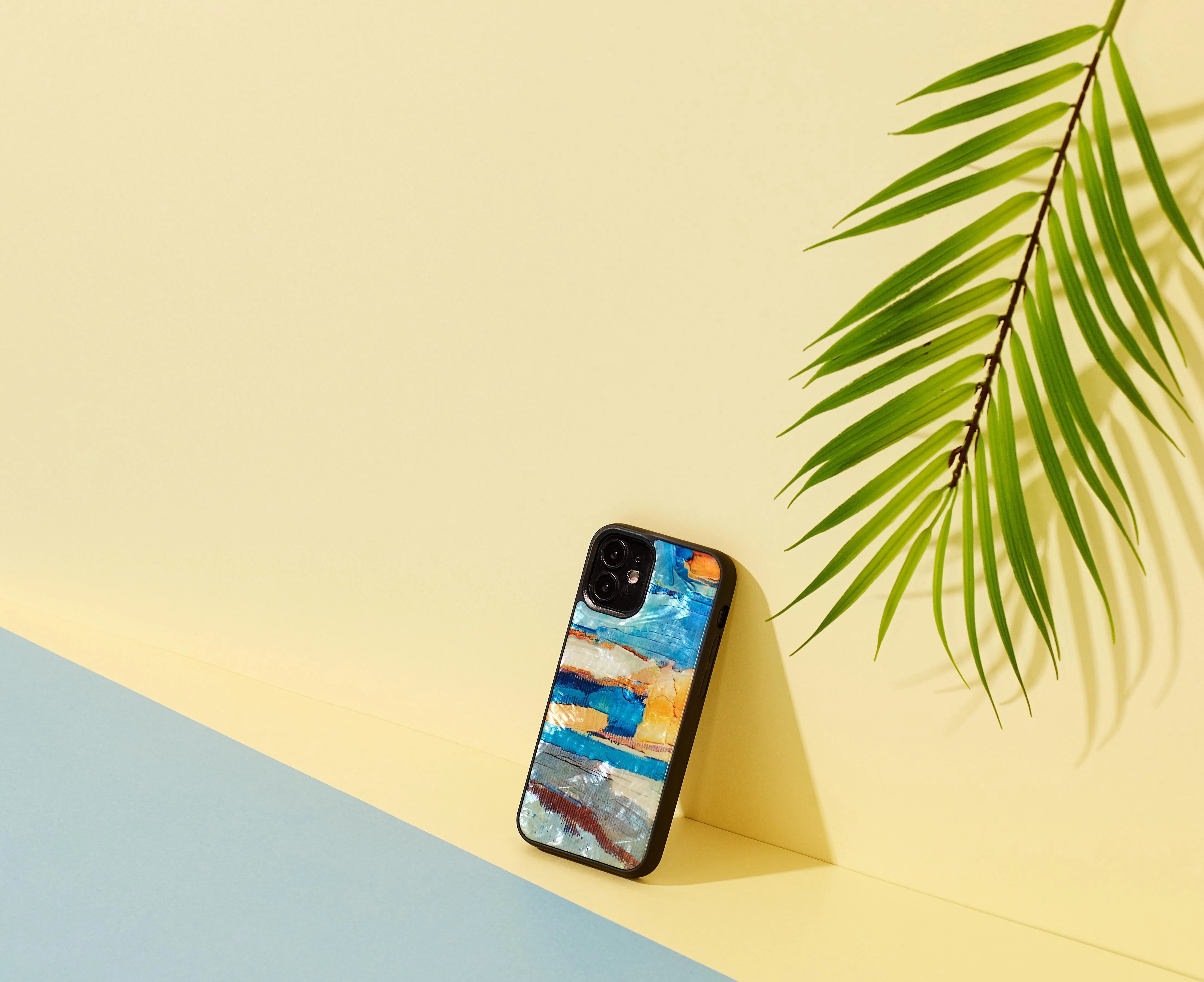 iKins dėklas skirtas Apple Apple iPhone 12 mini mėlynos spalvos