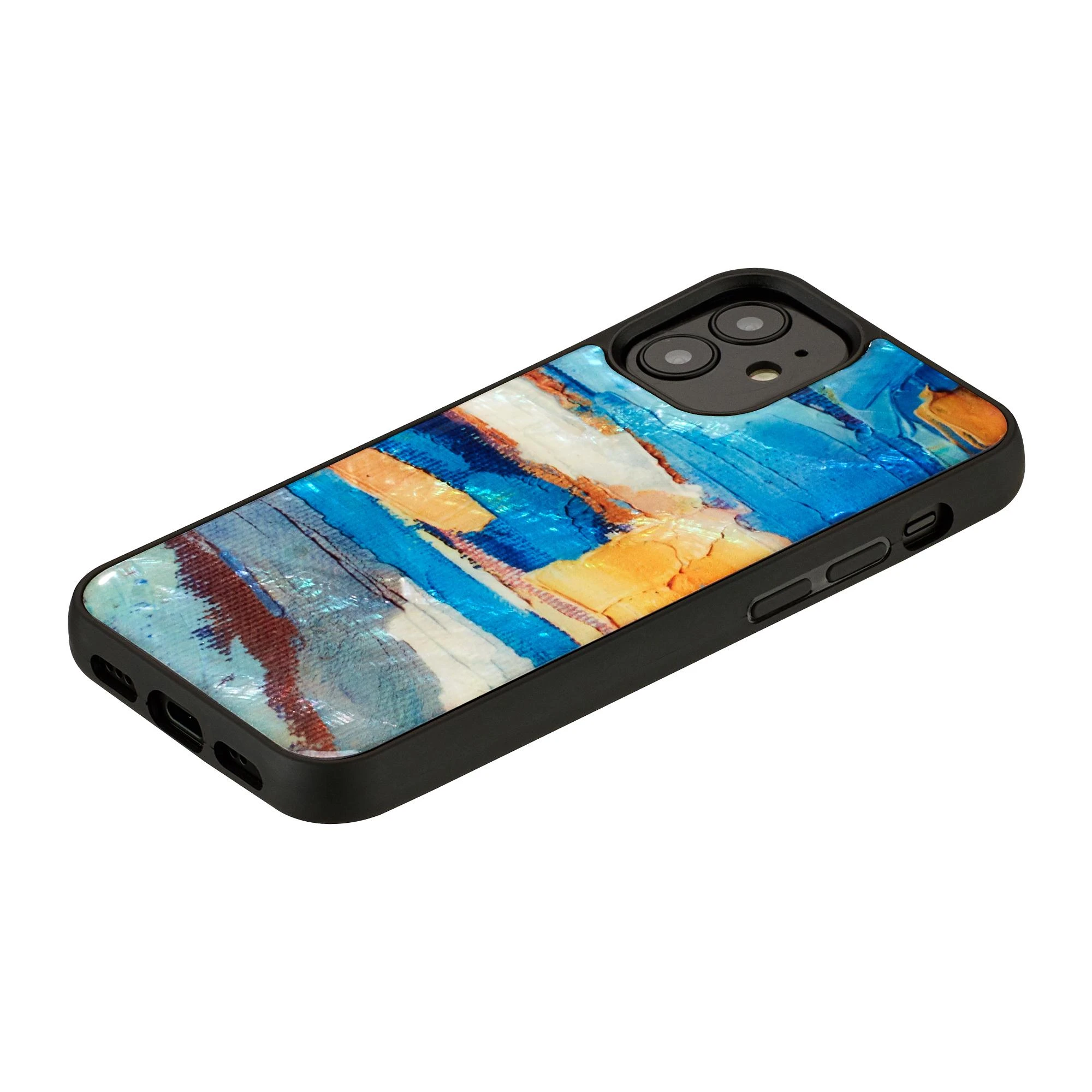 iKins dėklas skirtas Apple Apple iPhone 12 mini mėlynos spalvos