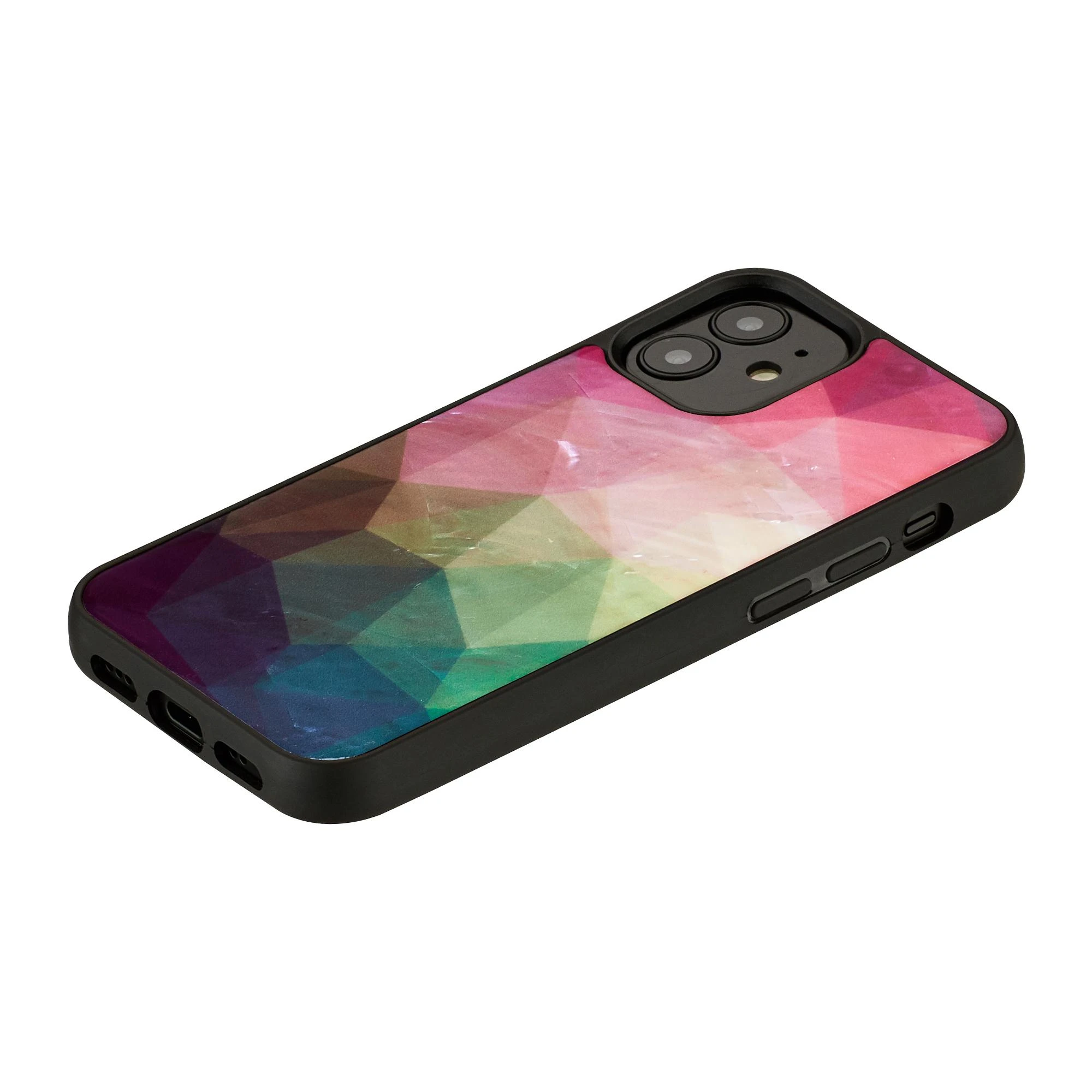 iKins dėklas skirtas Apple Apple iPhone 12 mini water flower juodos spalvos