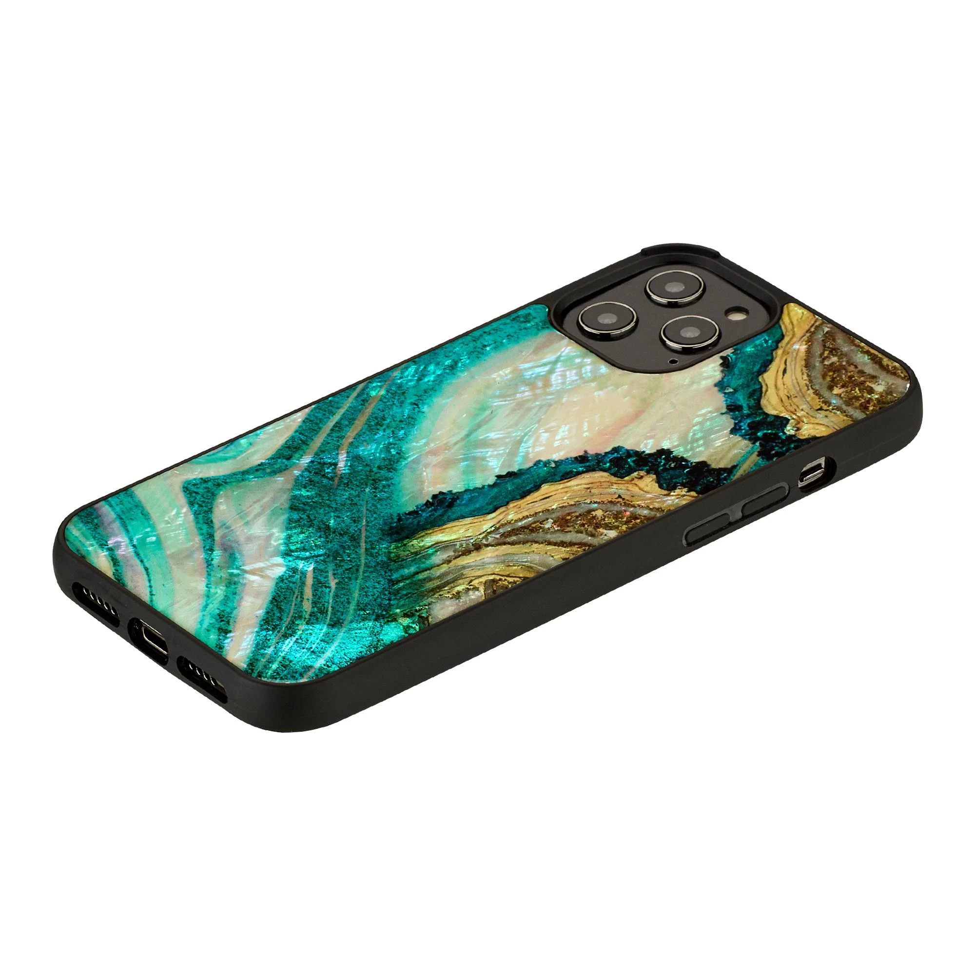 Dėklas iKins case for Apple iPhone 12 Pro Max aqua agate