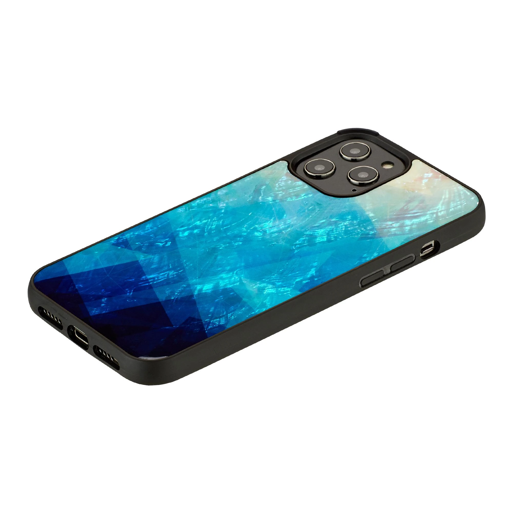 iKins dėklas skirtas Apple Apple iPhone 12 Pro Max mėlynas lake juodos spalvos