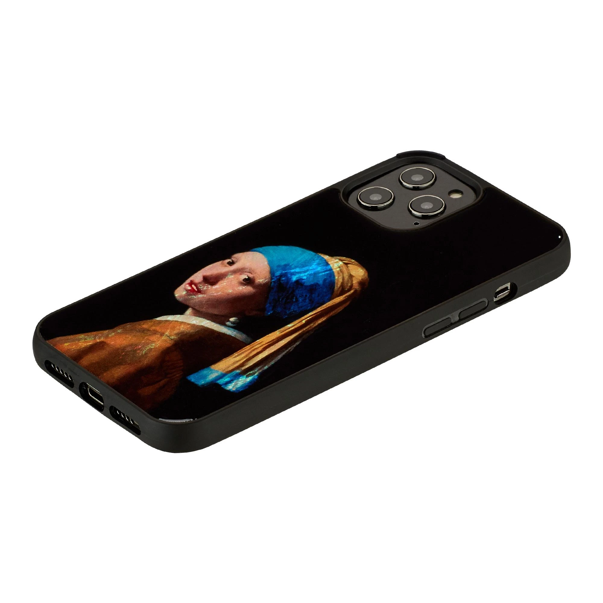 Dėklas iKins case for Apple iPhone 12 Pro Max girl with a pearl earring