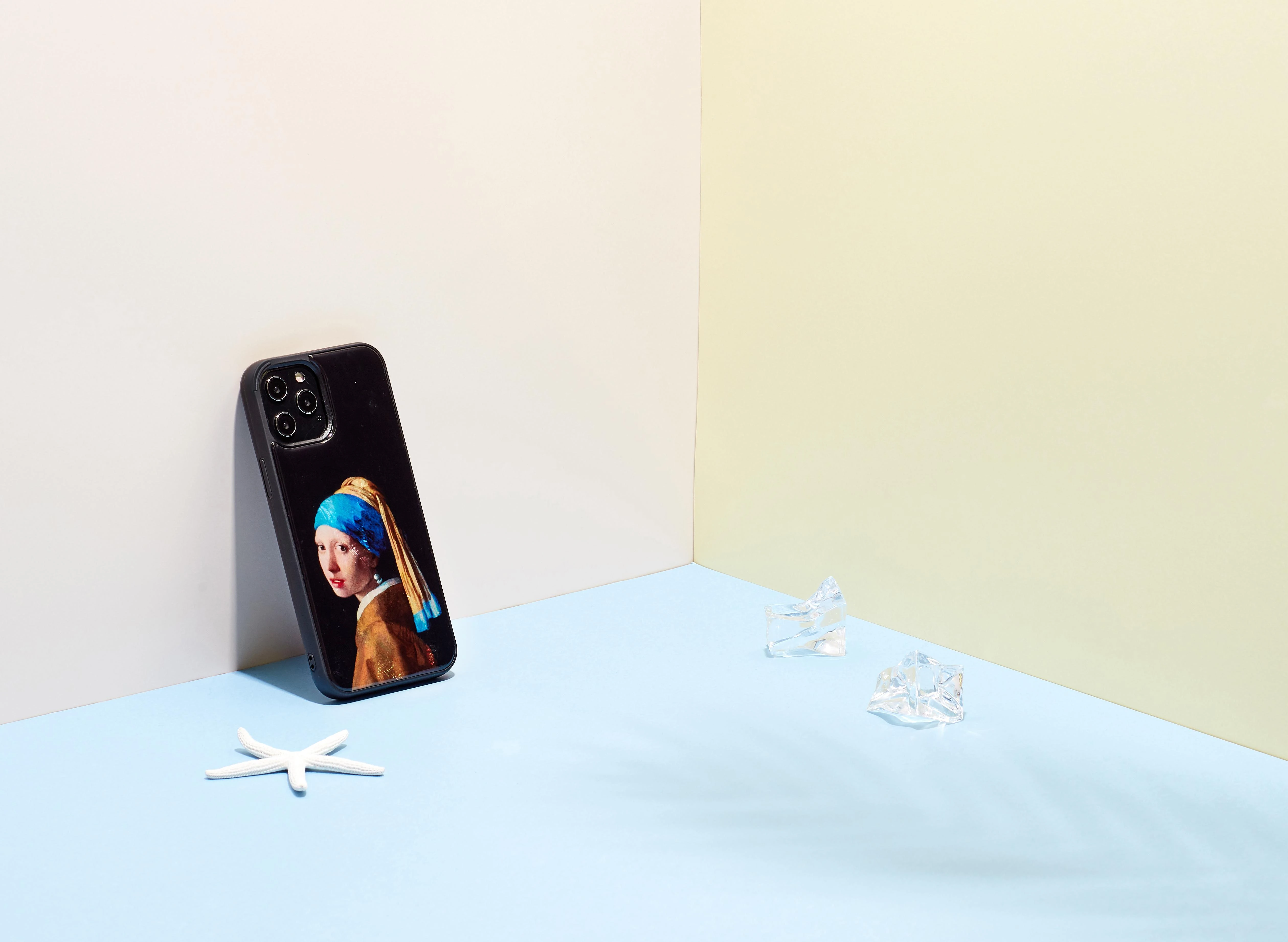 Dėklas iKins case for Apple iPhone 12 Pro Max girl with a pearl earring