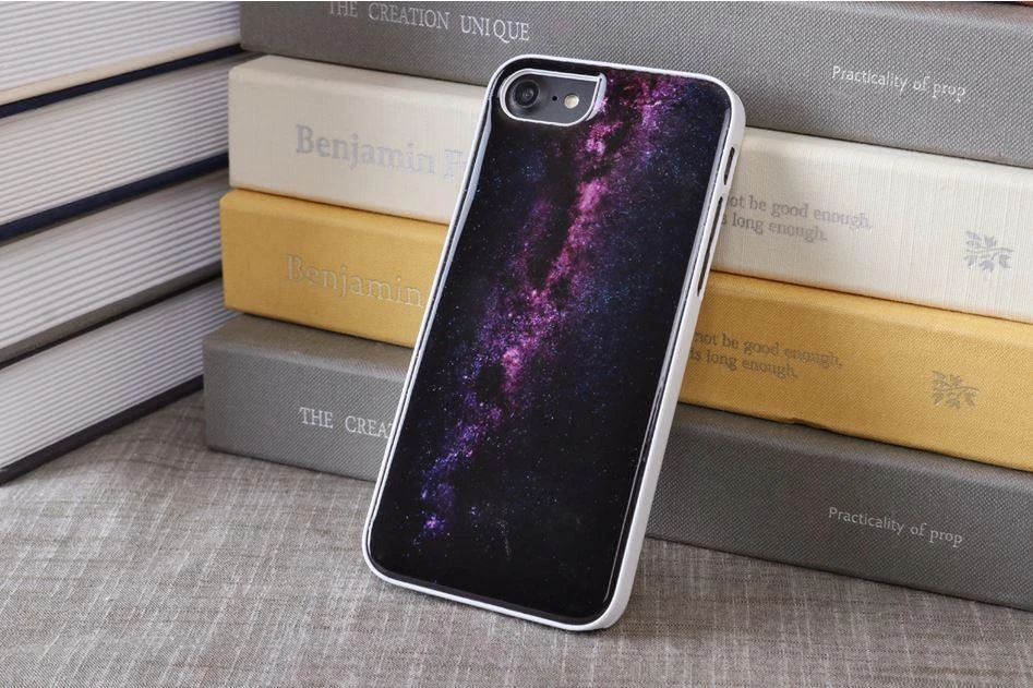 Dėklas iKins case for Apple iPhone 8/7 milky way baltas