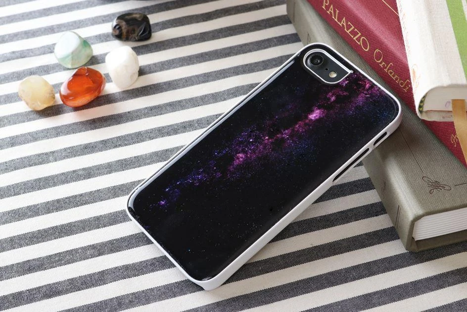 Dėklas iKins case for Apple iPhone 8/7 milky way baltas