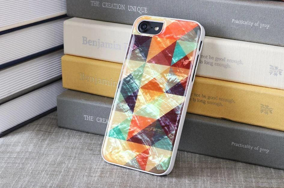 iKins dėklas skirtas Apple Apple iPhone 8/7 mosaic baltos spalvos