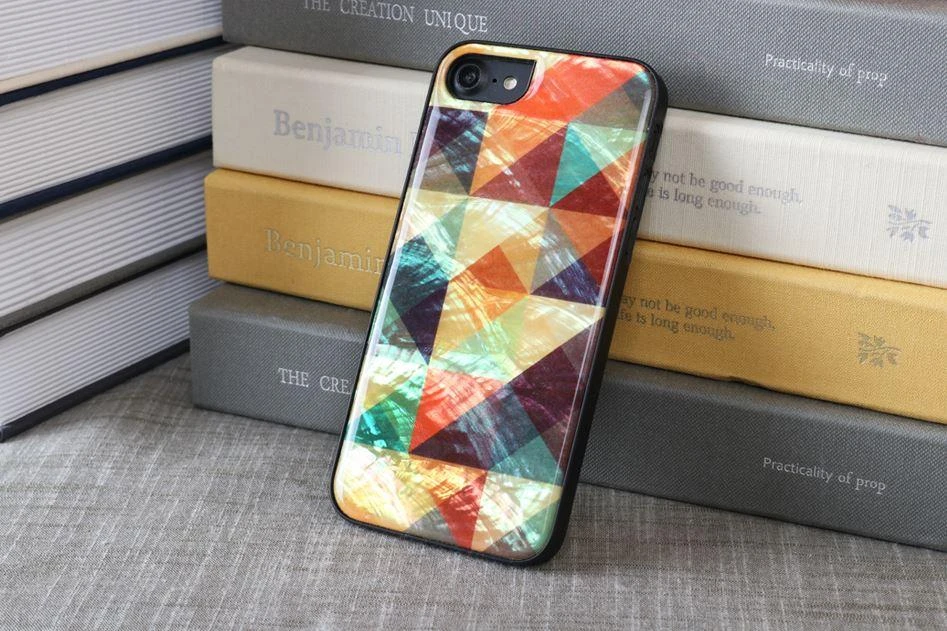 iKins dėklas skirtas Apple Apple iPhone 8/7 mosaic juodos spalvos