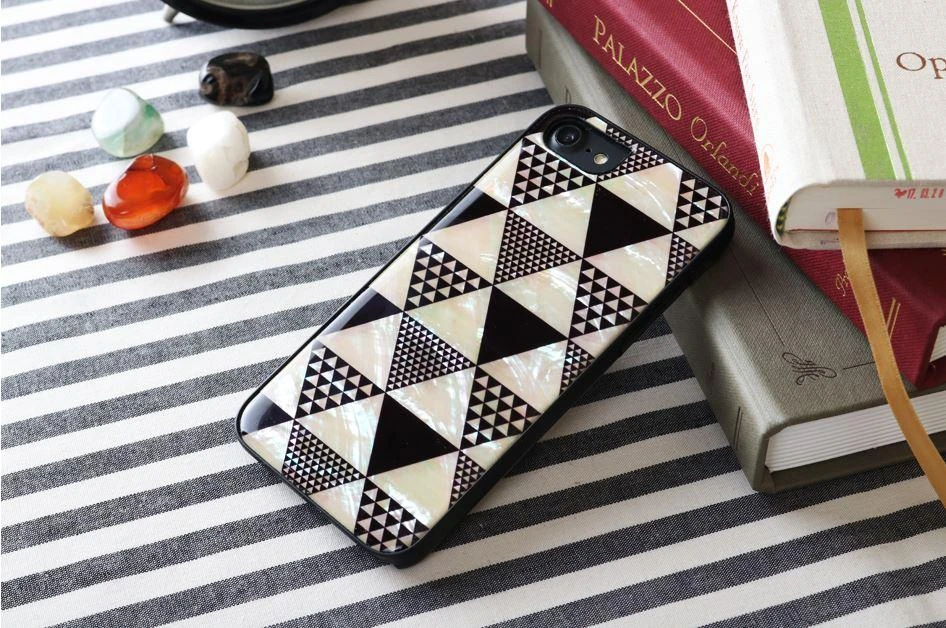 Dėklas iKins case for Apple iPhone 8/7 pyramid juodas