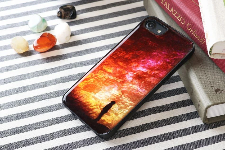 iKins dėklas skirtas Apple Apple iPhone 8/7 starry night juodos spalvos