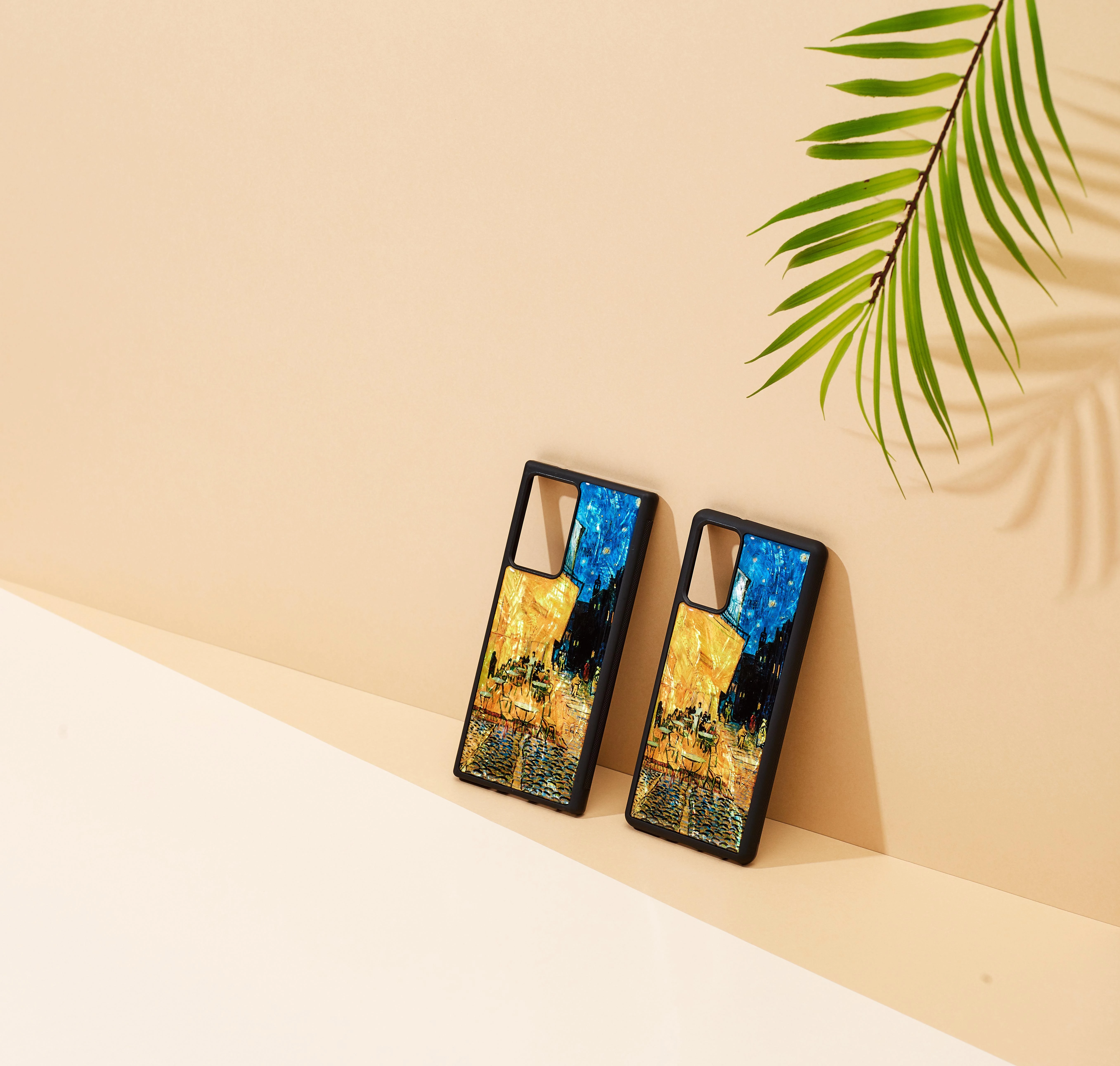Dėklas iKins case for Samsung Galaxy Note 20 cafe terrace juodas