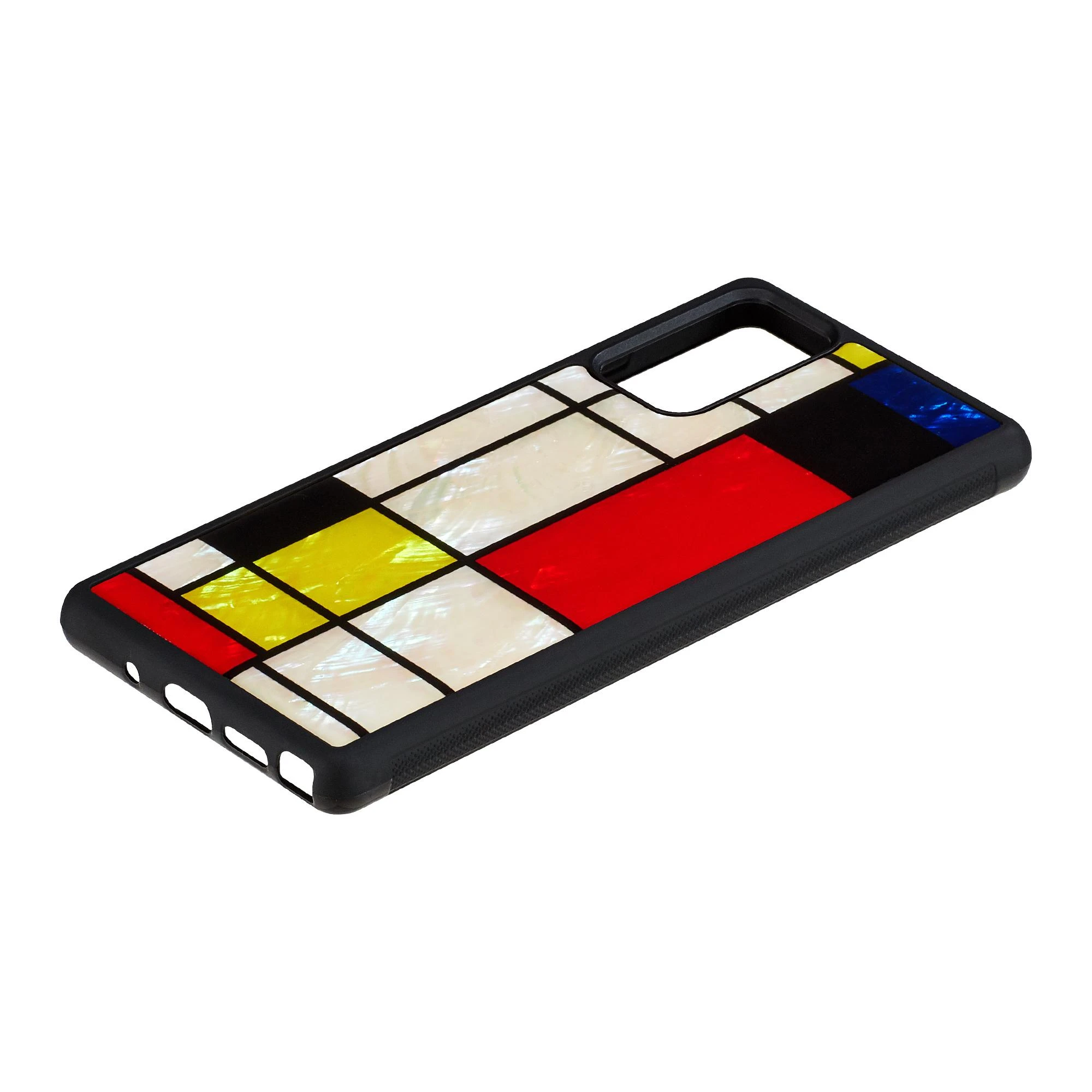 iKins dėklas skirtas Samsung Galaxy Note 20 mondrian juodos spalvos