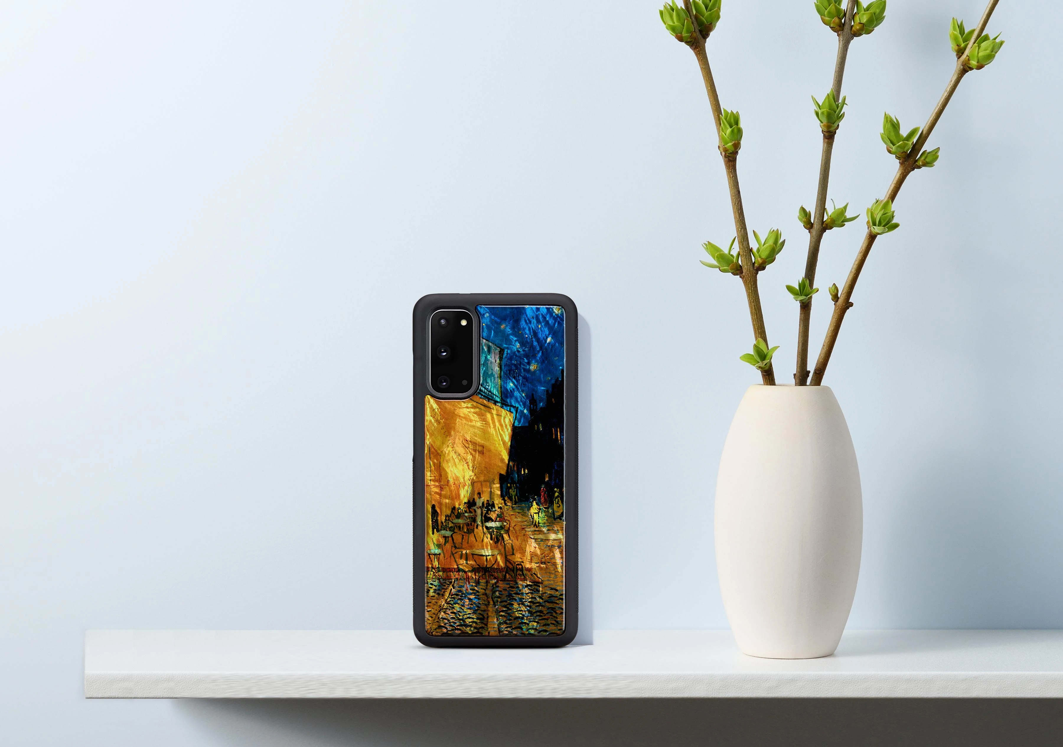 Dėklas iKins case for Samsung Galaxy S20 cafe terrace juodas