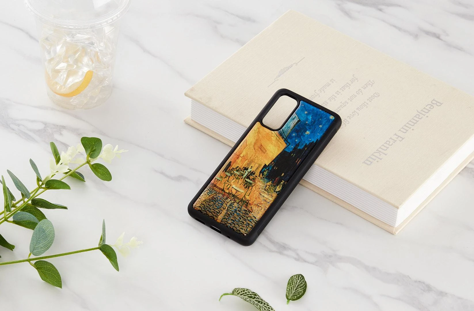 Dėklas iKins case for Samsung Galaxy S20 cafe terrace juodas
