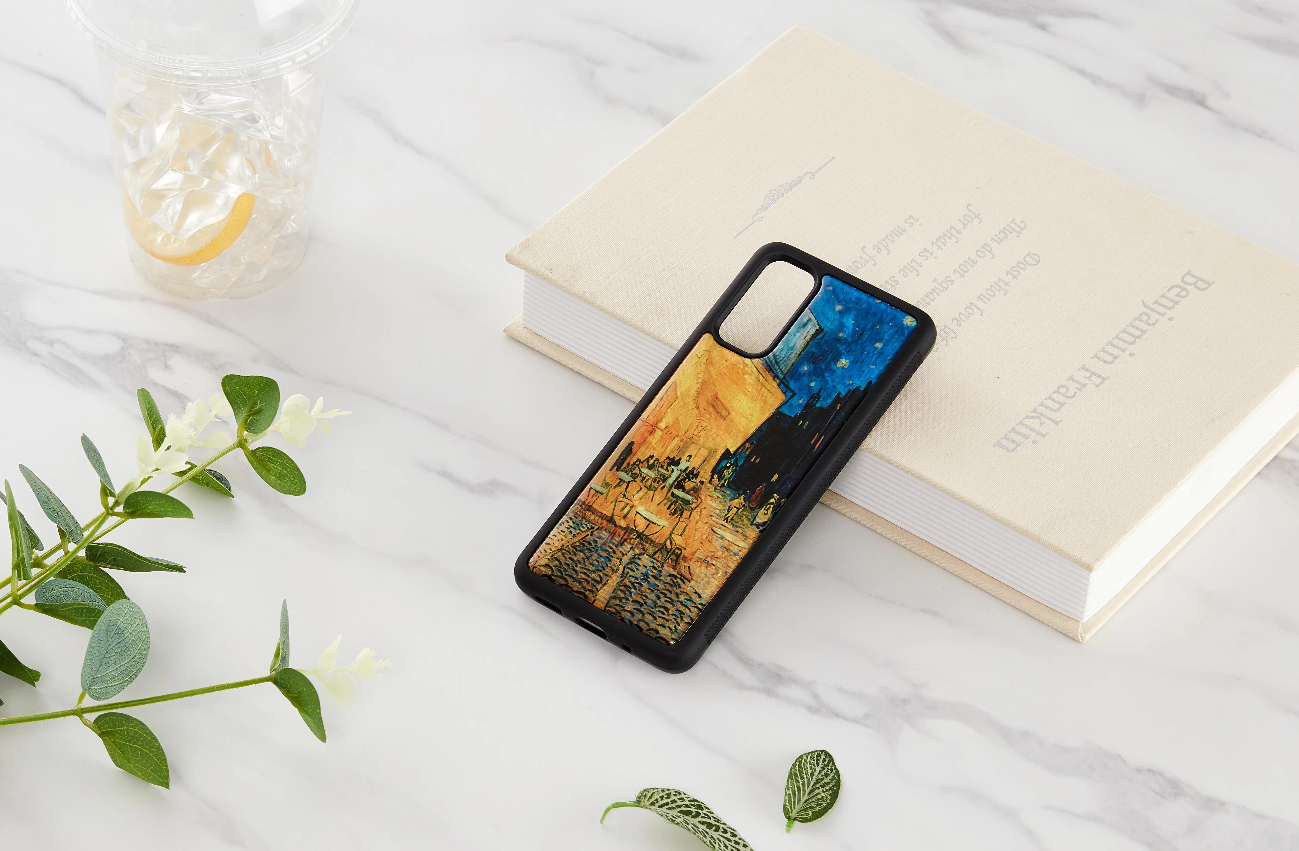 Dėklas iKins case for Samsung Galaxy S20 cafe terrace juodas