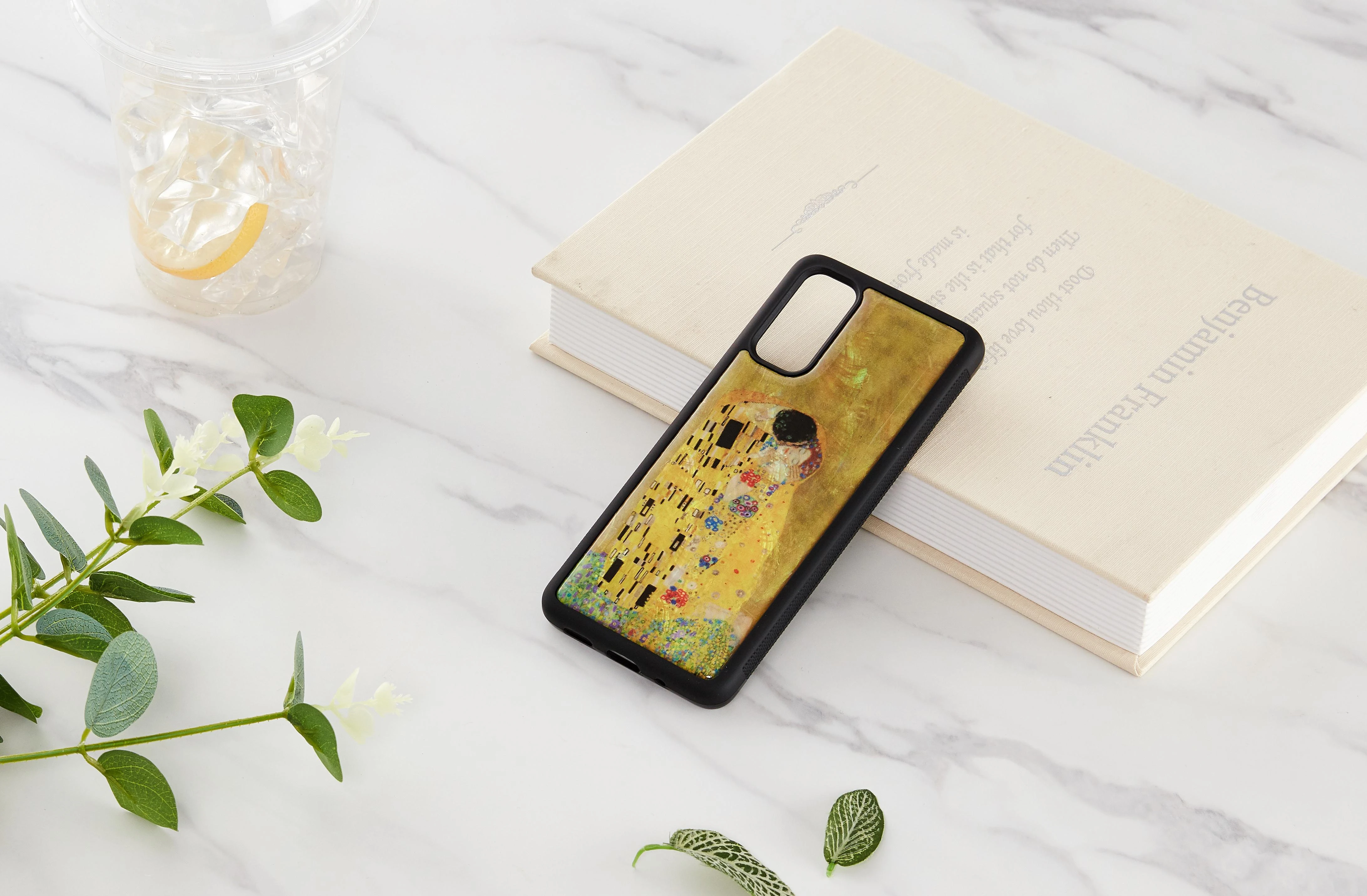 Dėklas iKins case for Samsung Galaxy S20 kiss juodas