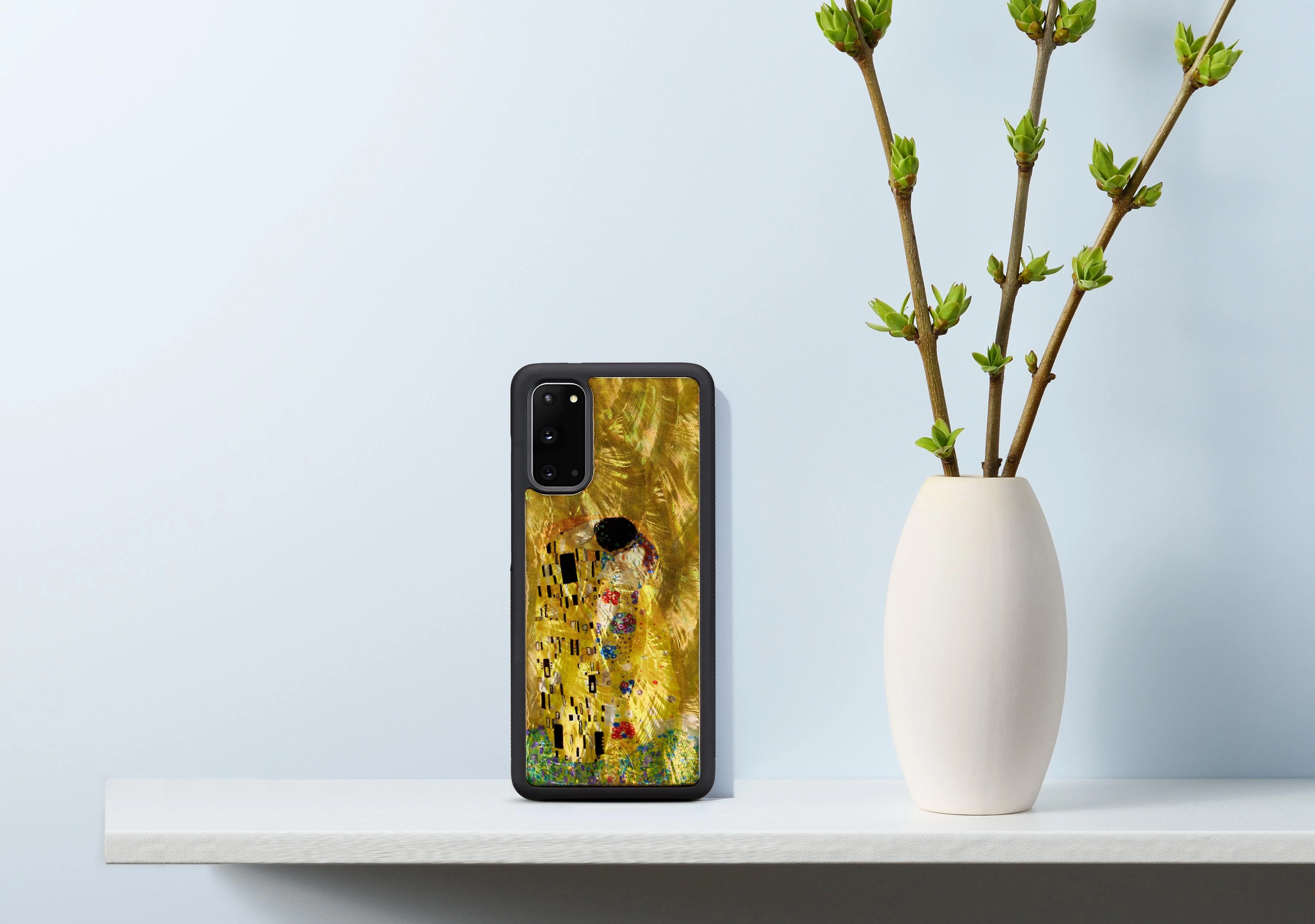 Dėklas iKins case for Samsung Galaxy S20 kiss juodas