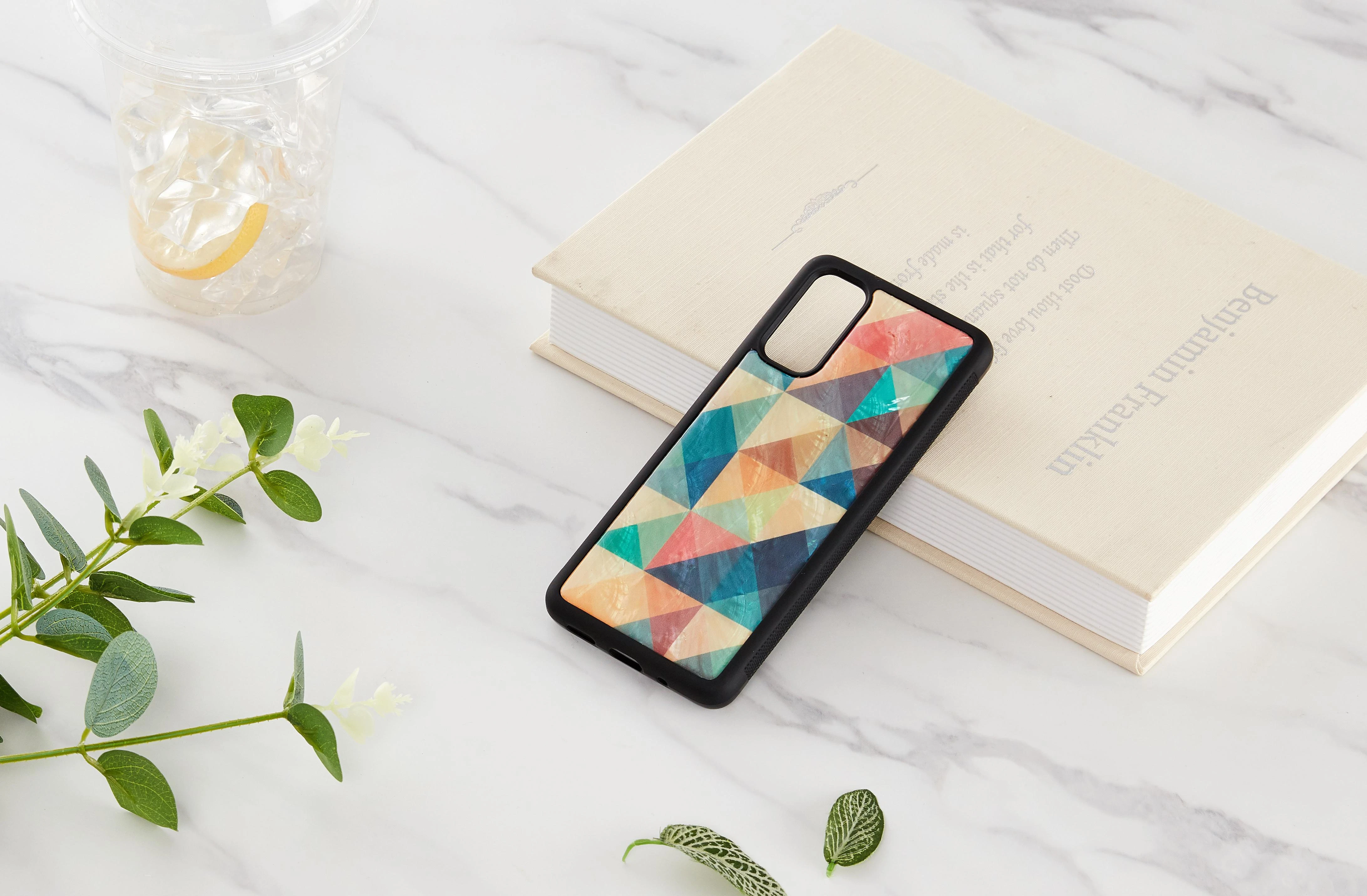 Dėklas iKins case for Samsung Galaxy S20 mosaic juodas