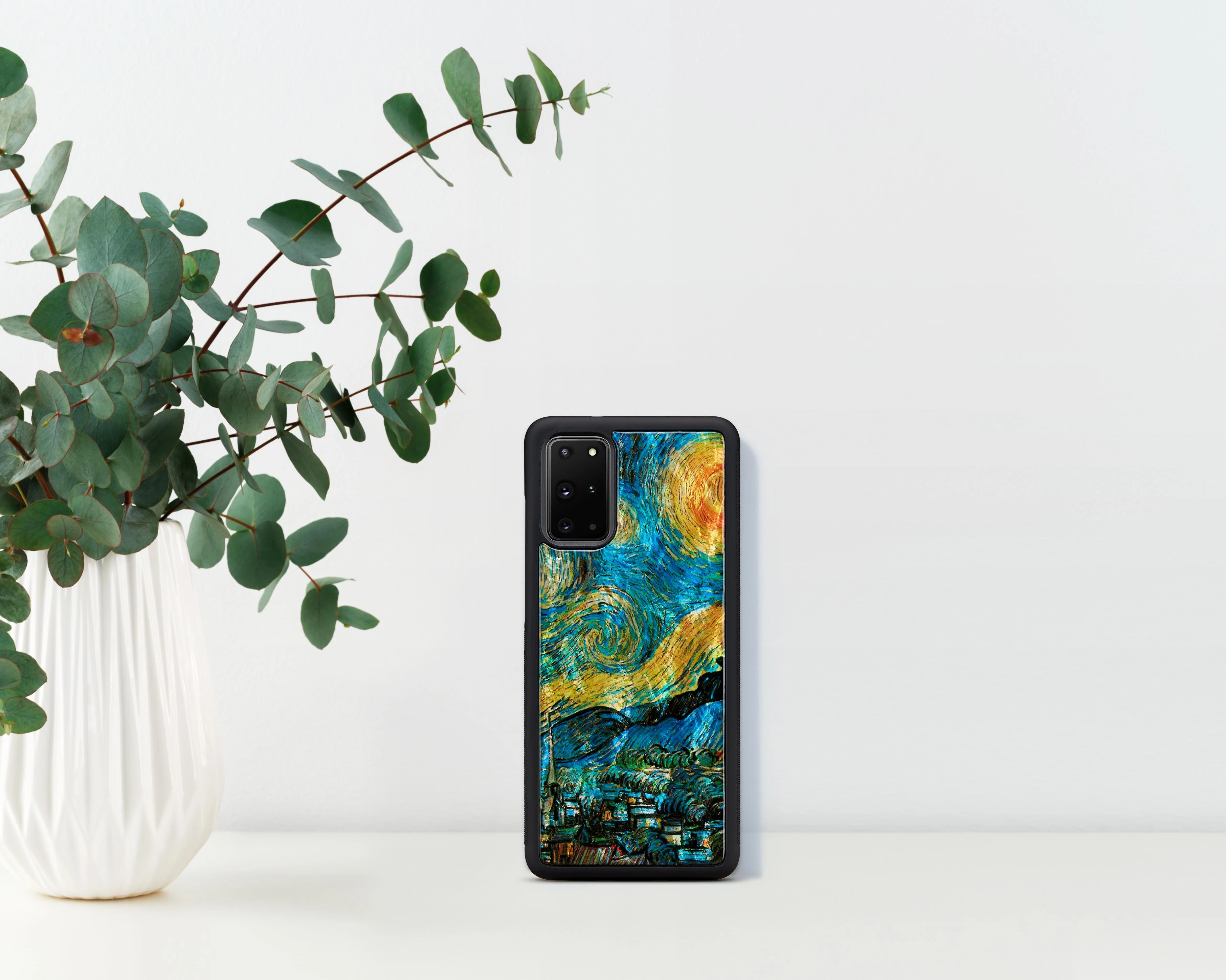 Dėklas iKins case for Samsung Galaxy S20+ starry night juodas
