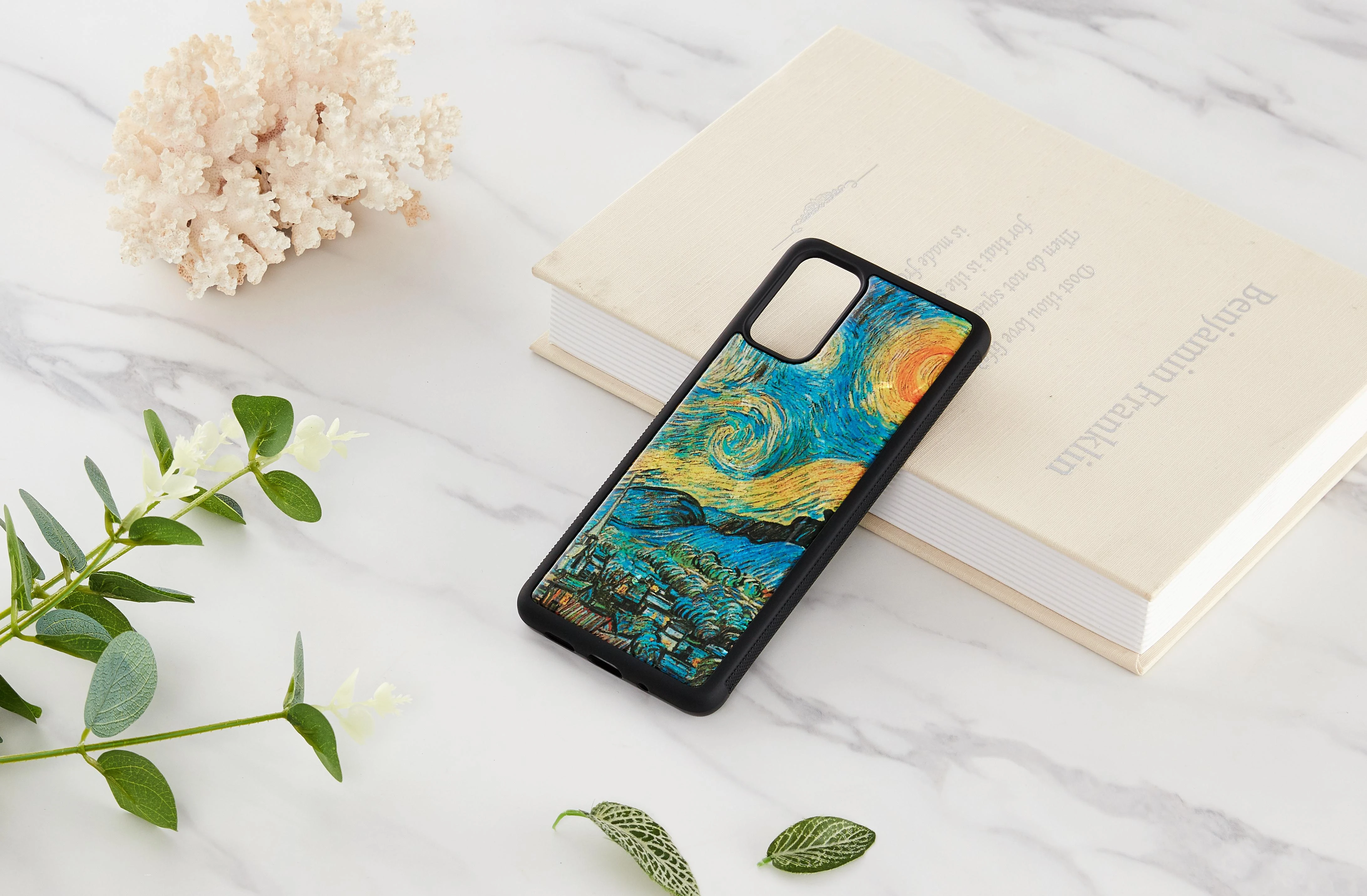 Dėklas iKins case for Samsung Galaxy S20+ starry night juodas