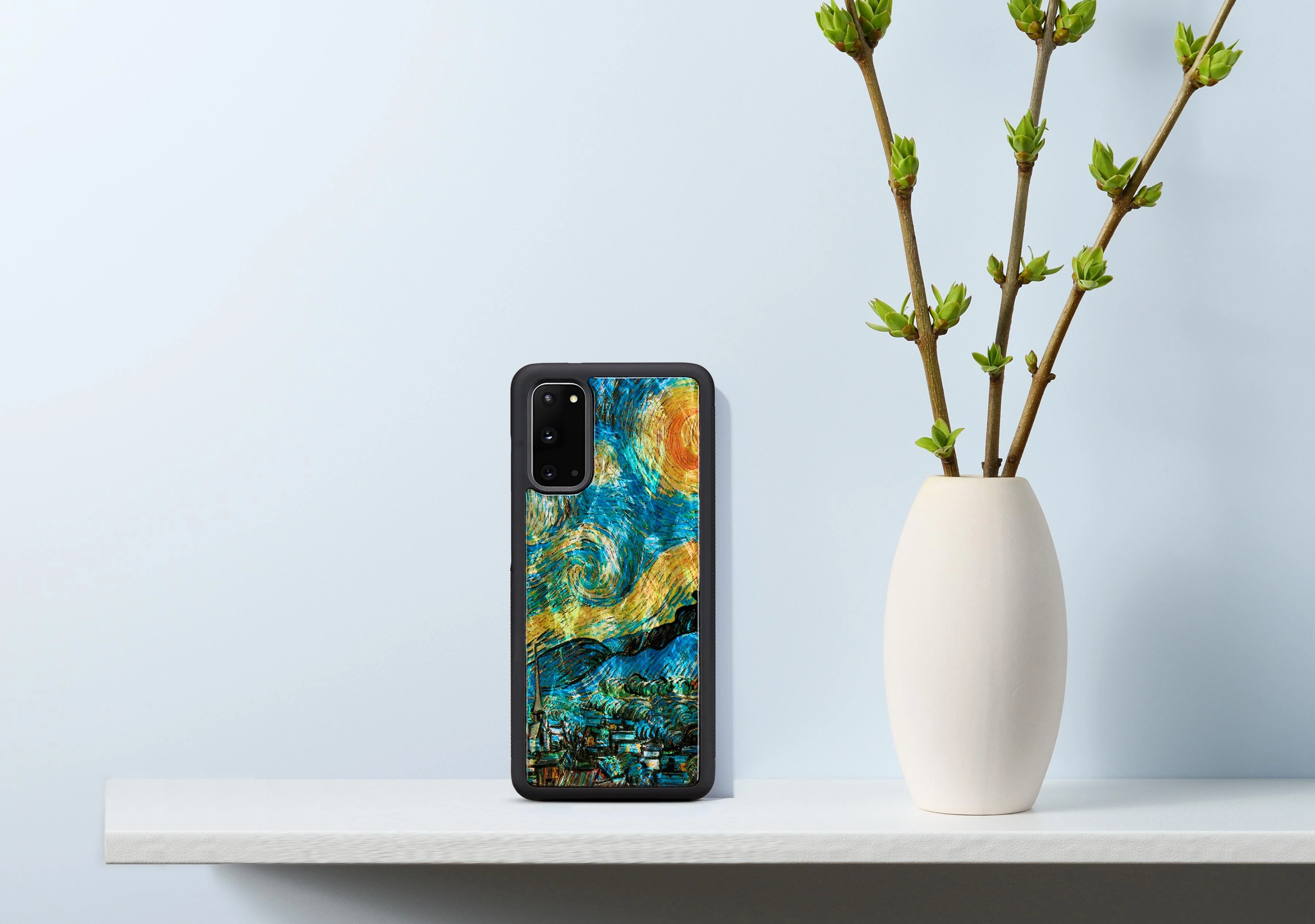 Dėklas iKins case for Samsung Galaxy S20 starry night juodas