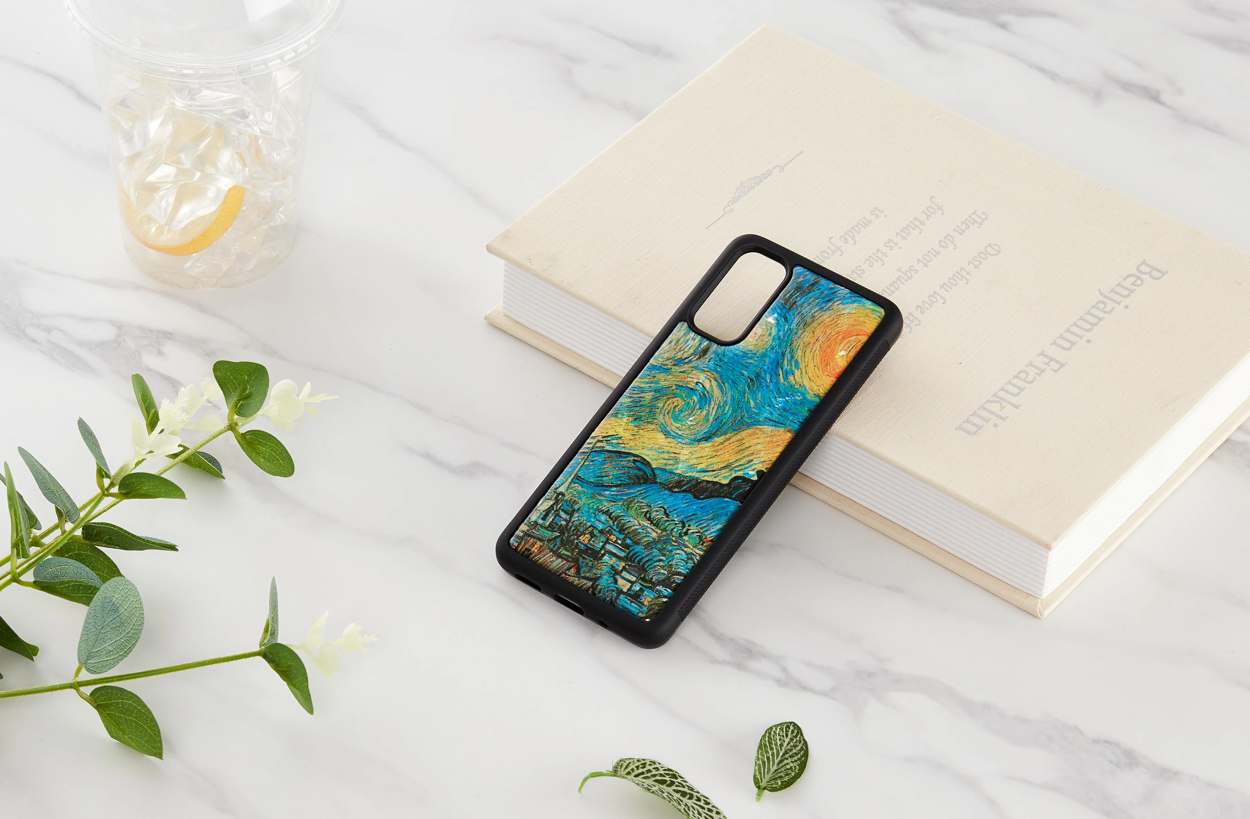 Dėklas iKins case for Samsung Galaxy S20 starry night juodas