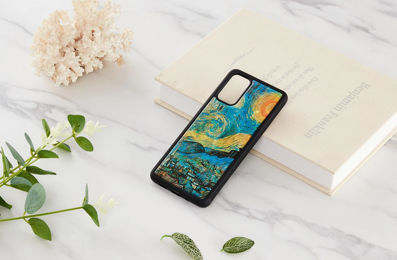 Dėklas iKins case for Samsung Galaxy S20+ starry night juodas