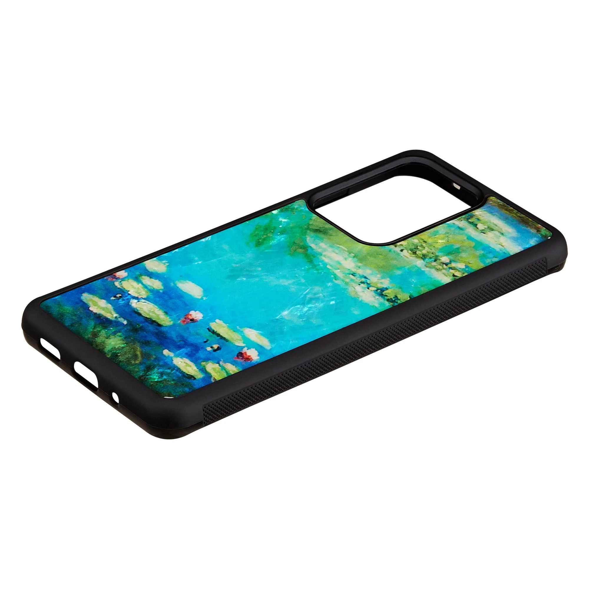 Dėklas iKins case for Samsung Galaxy S20 Ultra water lilies juodas