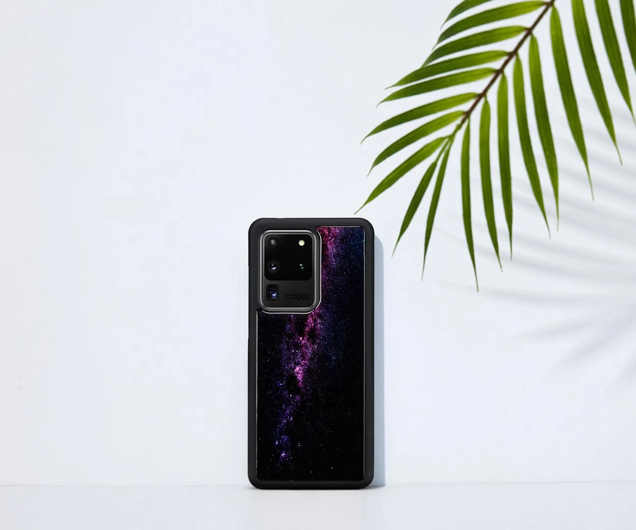 Dėklas iKins case for Samsung Galaxy S20 Ultra milky way juodas