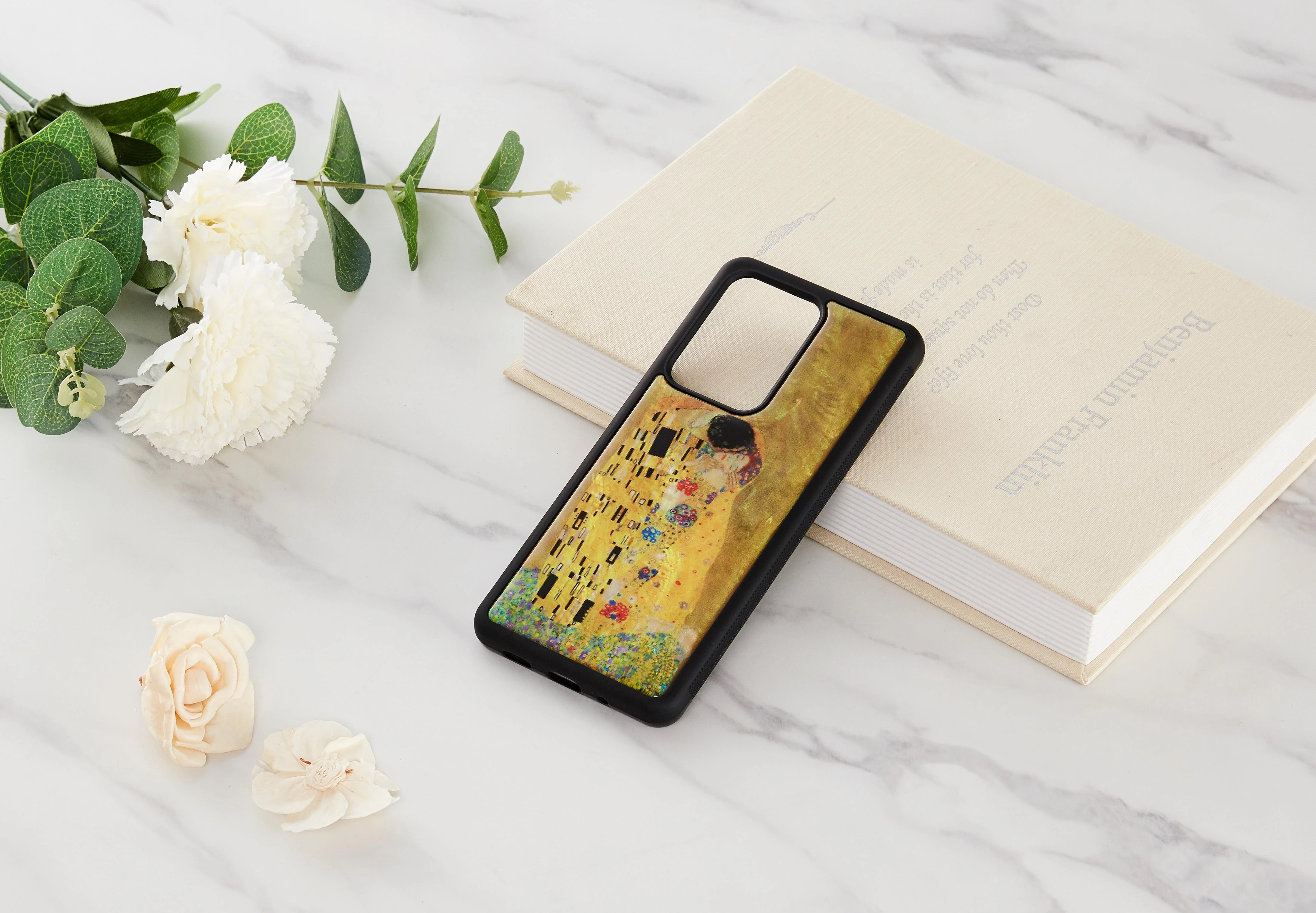 Dėklas iKins case for Samsung Galaxy S20 Ultra kiss juodas