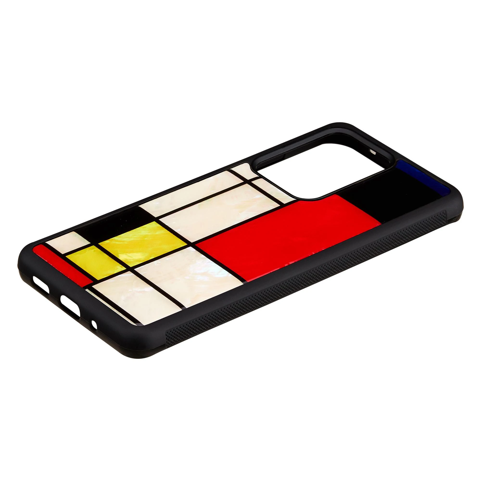 Dėklas iKins case for Samsung Galaxy S20 Ultra mondrian juodas