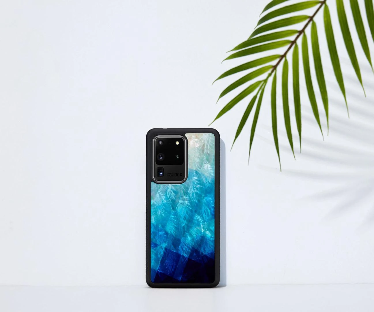 Dėklas iKins case for Samsung Galaxy S20 Ultra mėlynas lake juodas