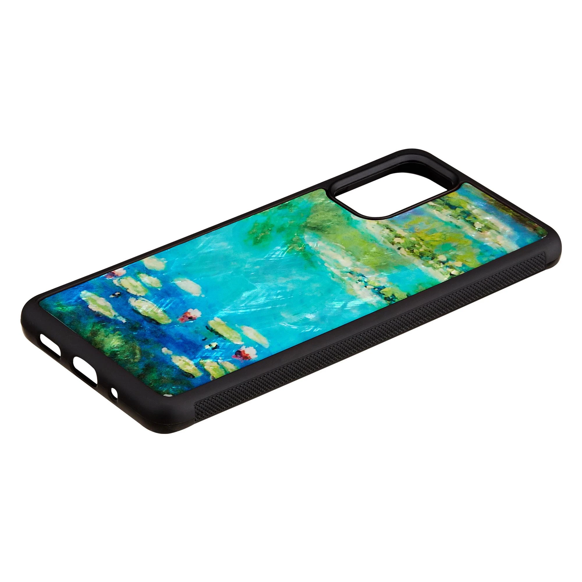 Dėklas iKins case for Samsung Galaxy S20+ water lilies juodas