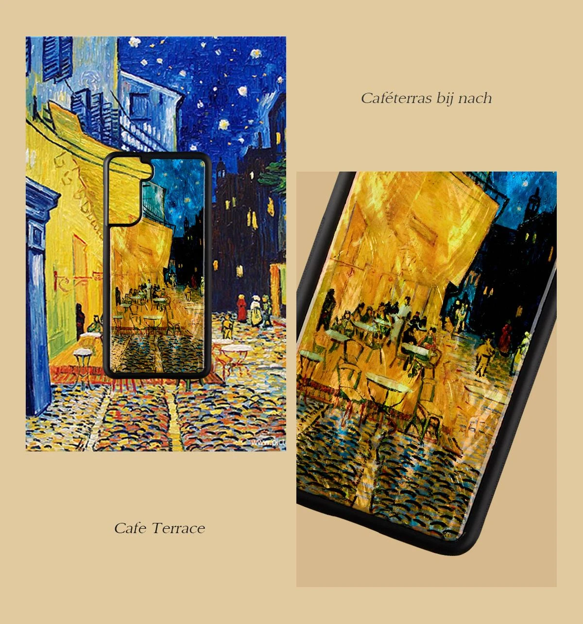 Dėklas iKins case for Samsung Galaxy S21+ cafe terrace juodas