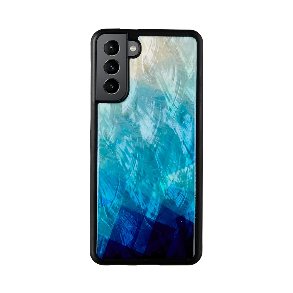 Dėklas iKins case for Samsung Galaxy S21+ mėlynas lake juodas