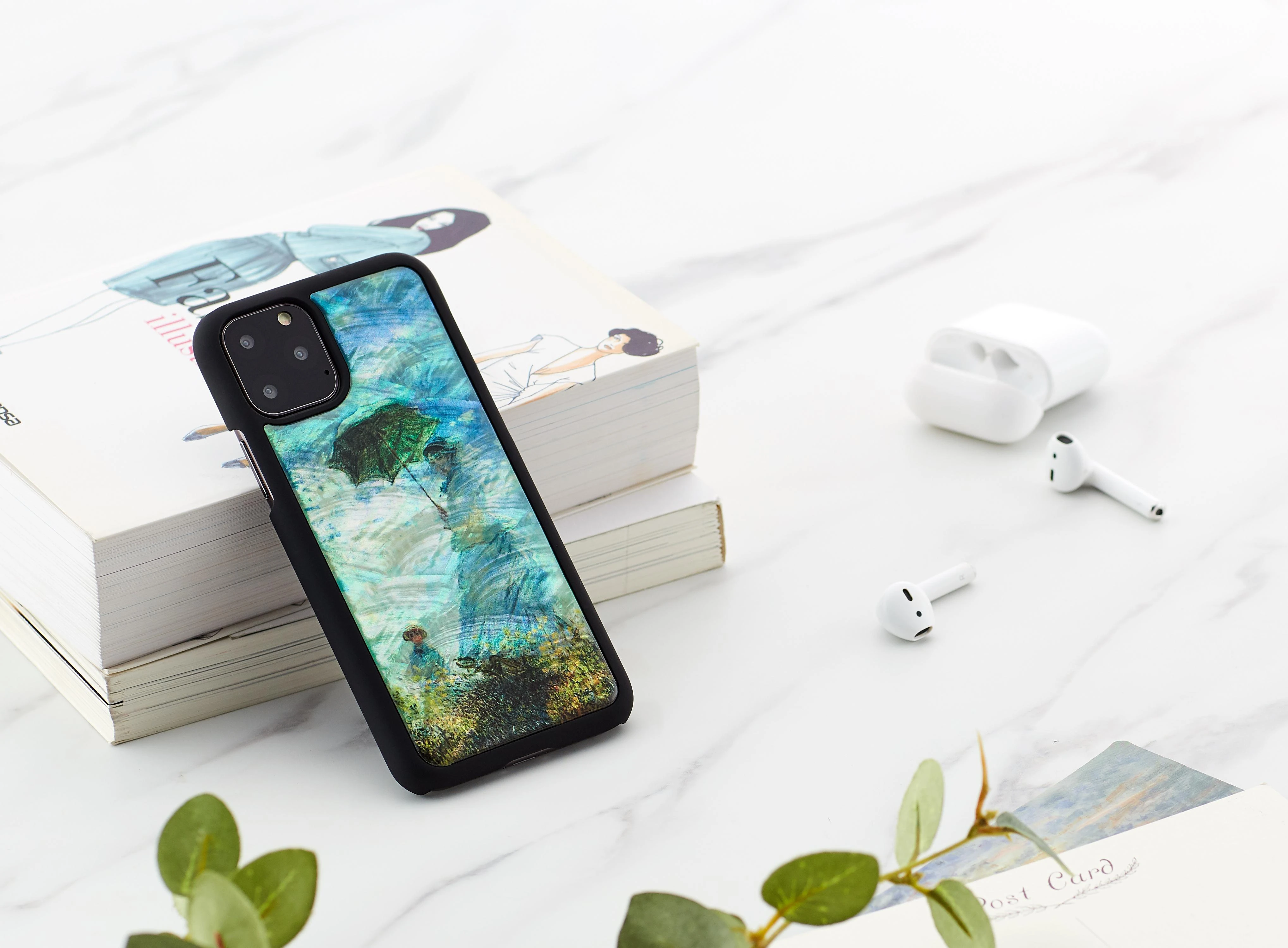 Ikins Telefono dėklas iPhone 11 Pro, juodas