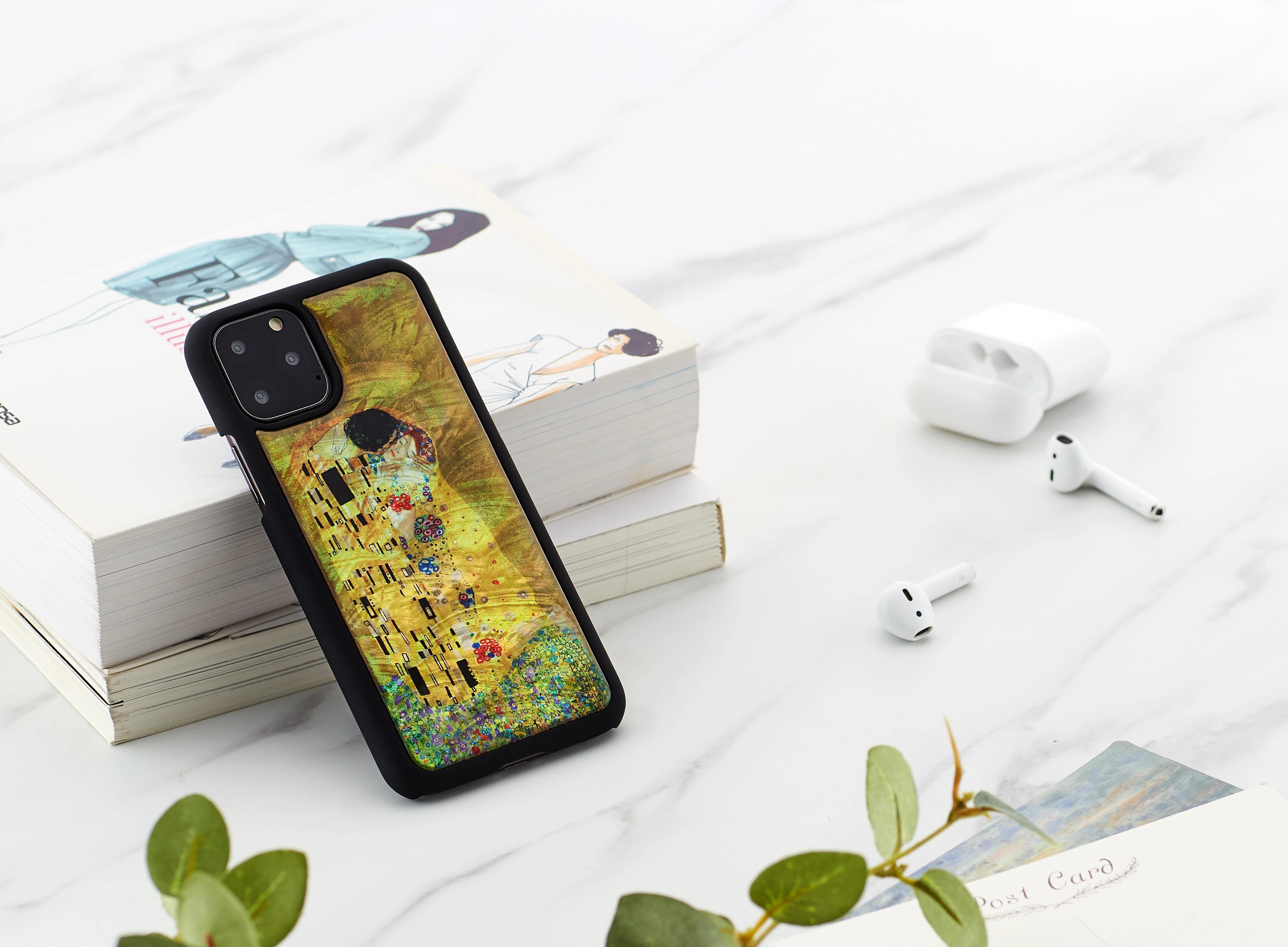 Ikins Telefono dėklas iPhone 11 Pro, juodas