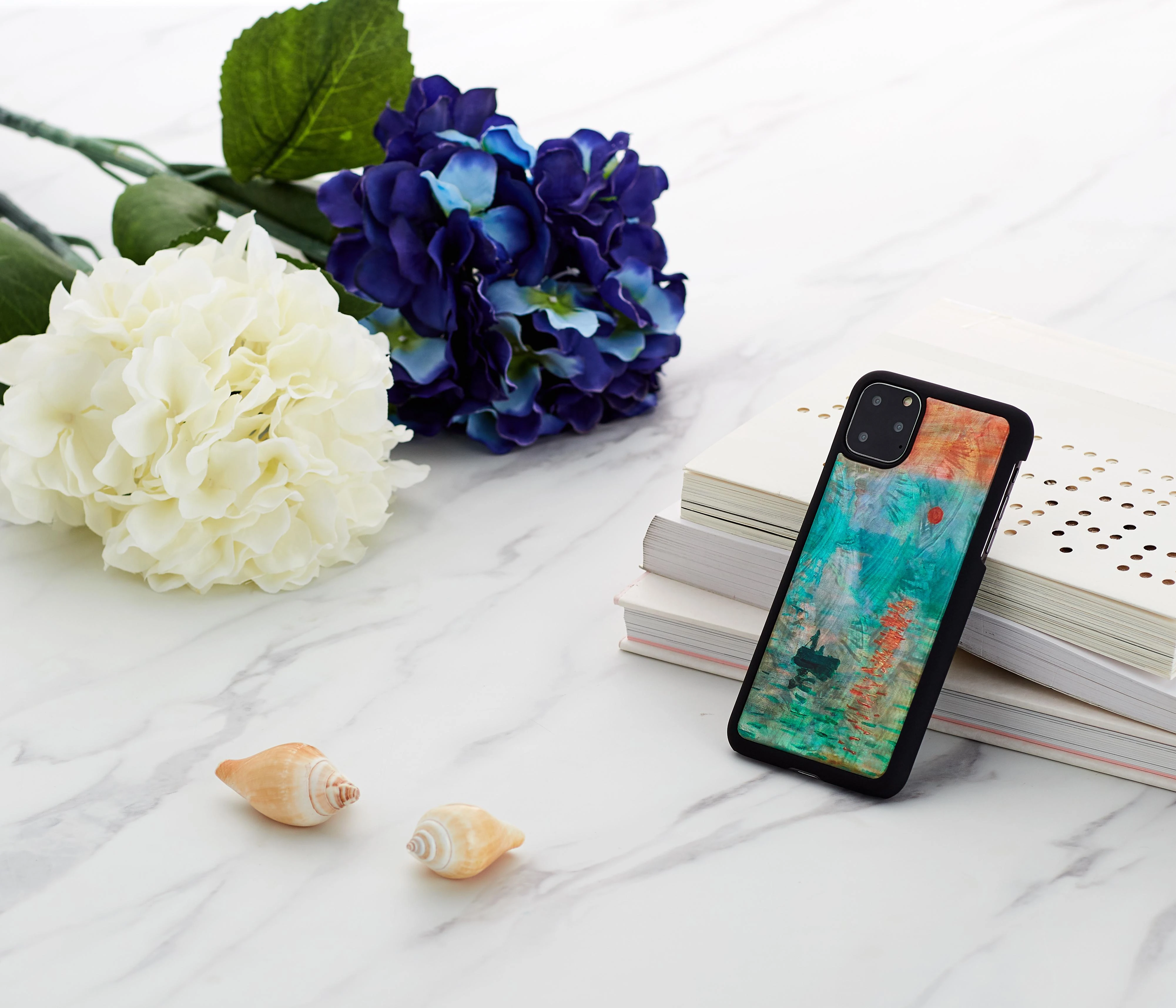 Ikins Telefono dėklas iPhone 11 Pro Max, juodas „Sunrise“