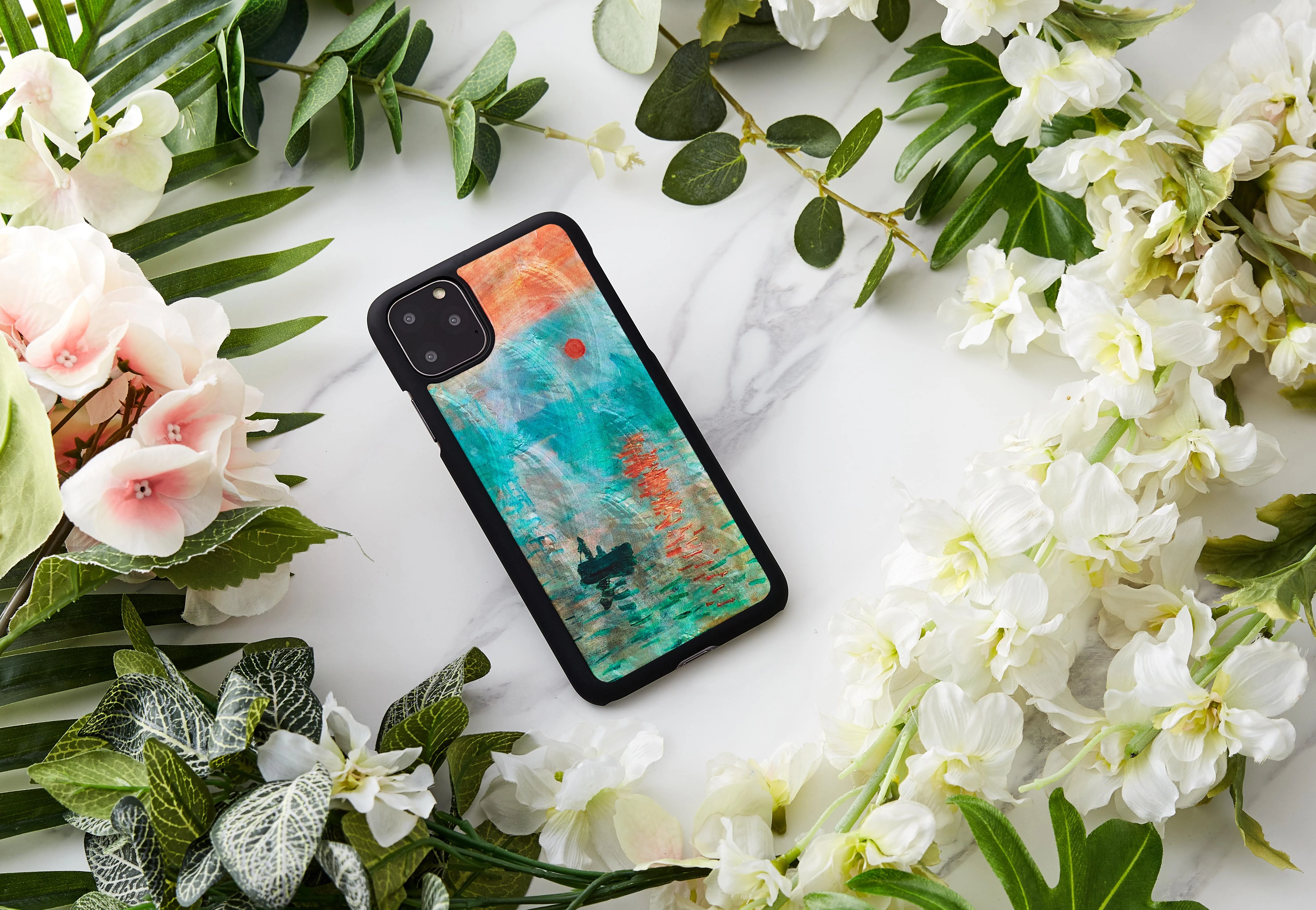 Ikins Telefono dėklas iPhone 11 Pro Max, juodas „Sunrise“