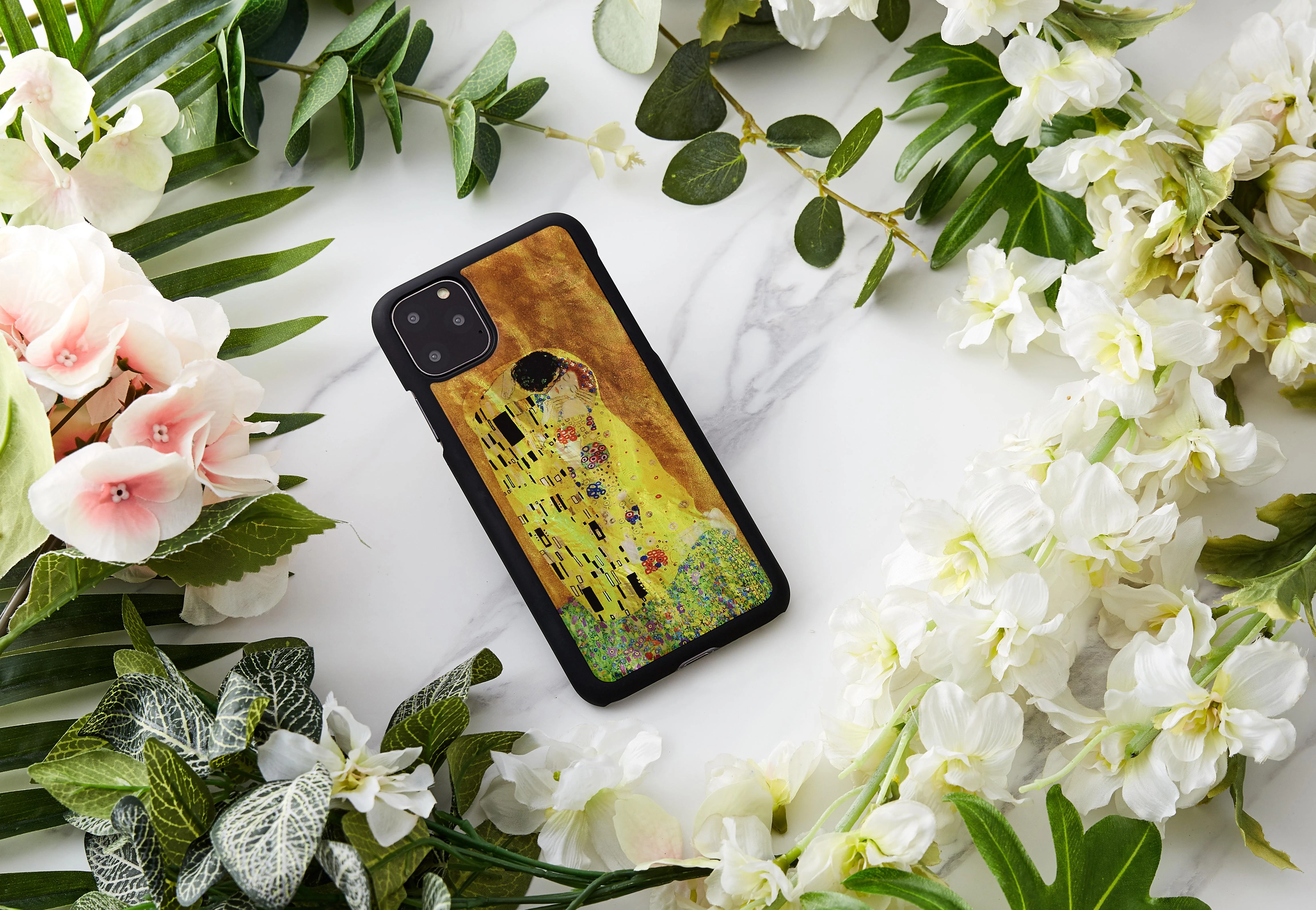 Ikins Juodas telefono dėklas iPhone 11 Pro Max