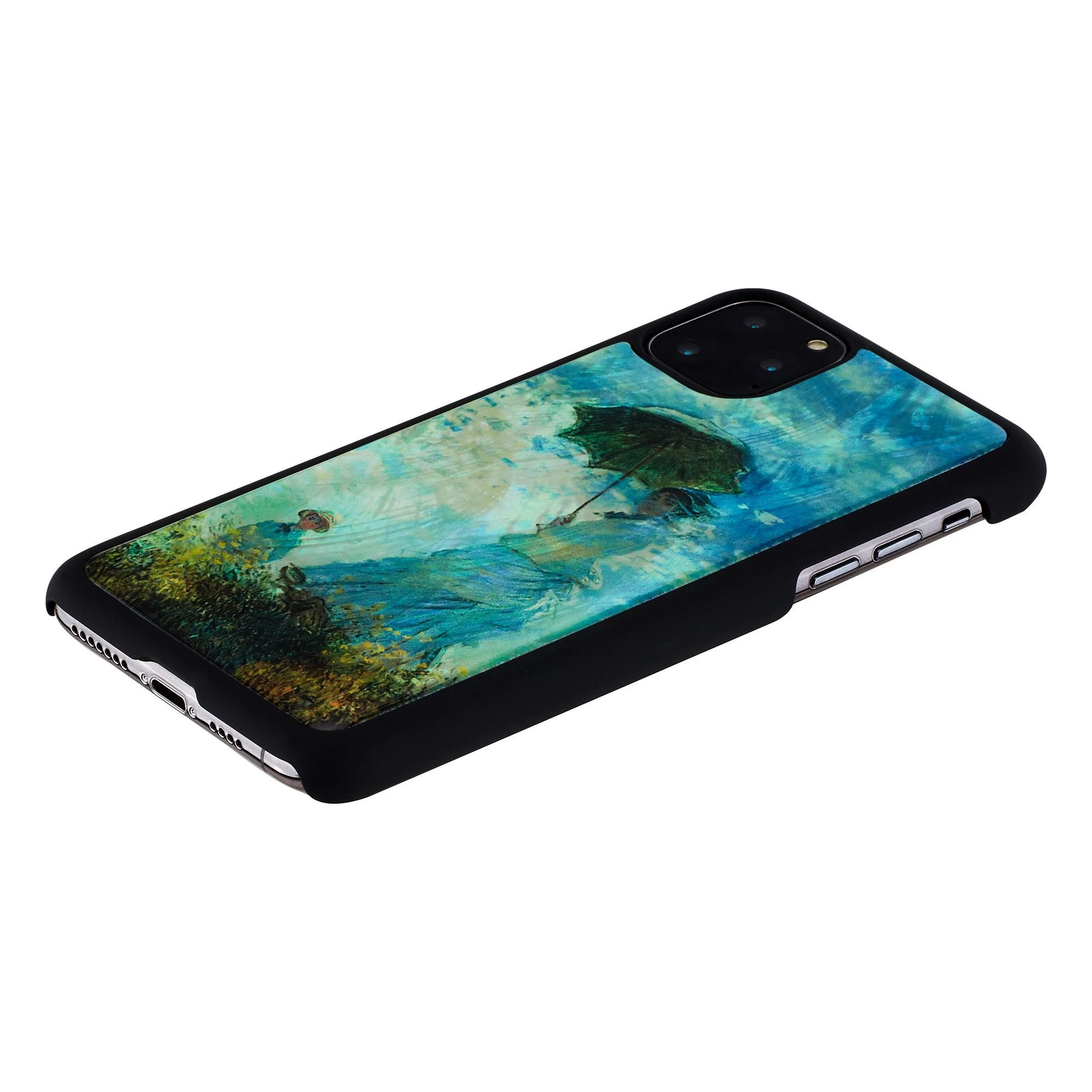 Ikins Juodas telefono dėklas iPhone 11 Pro Max