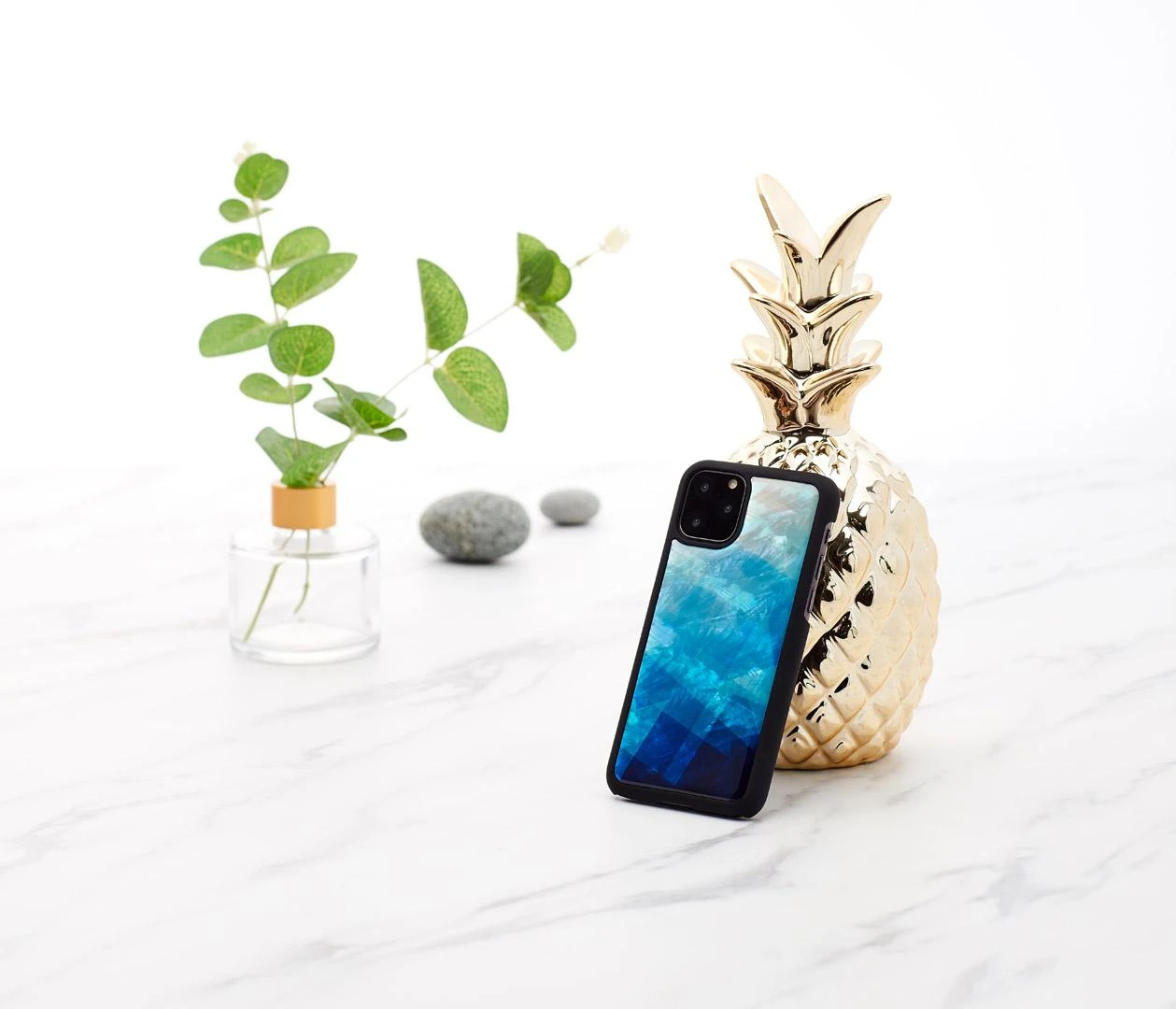 Ikins Telefono dėklas iPhone 11 Pro, mėlynos ir juodos spalvų