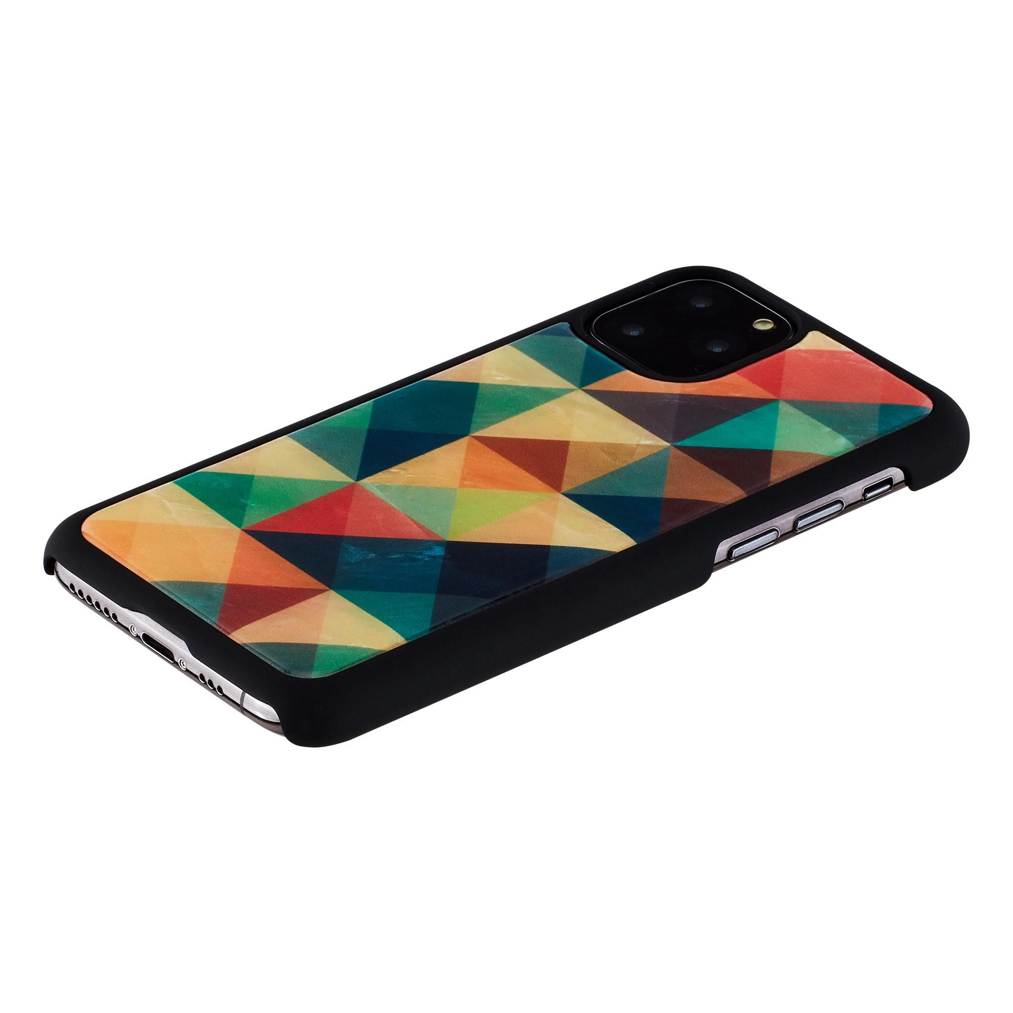 iKins SmartPhone dėklas Apple iPhone 11 Pro mosaic juodos spalvos
