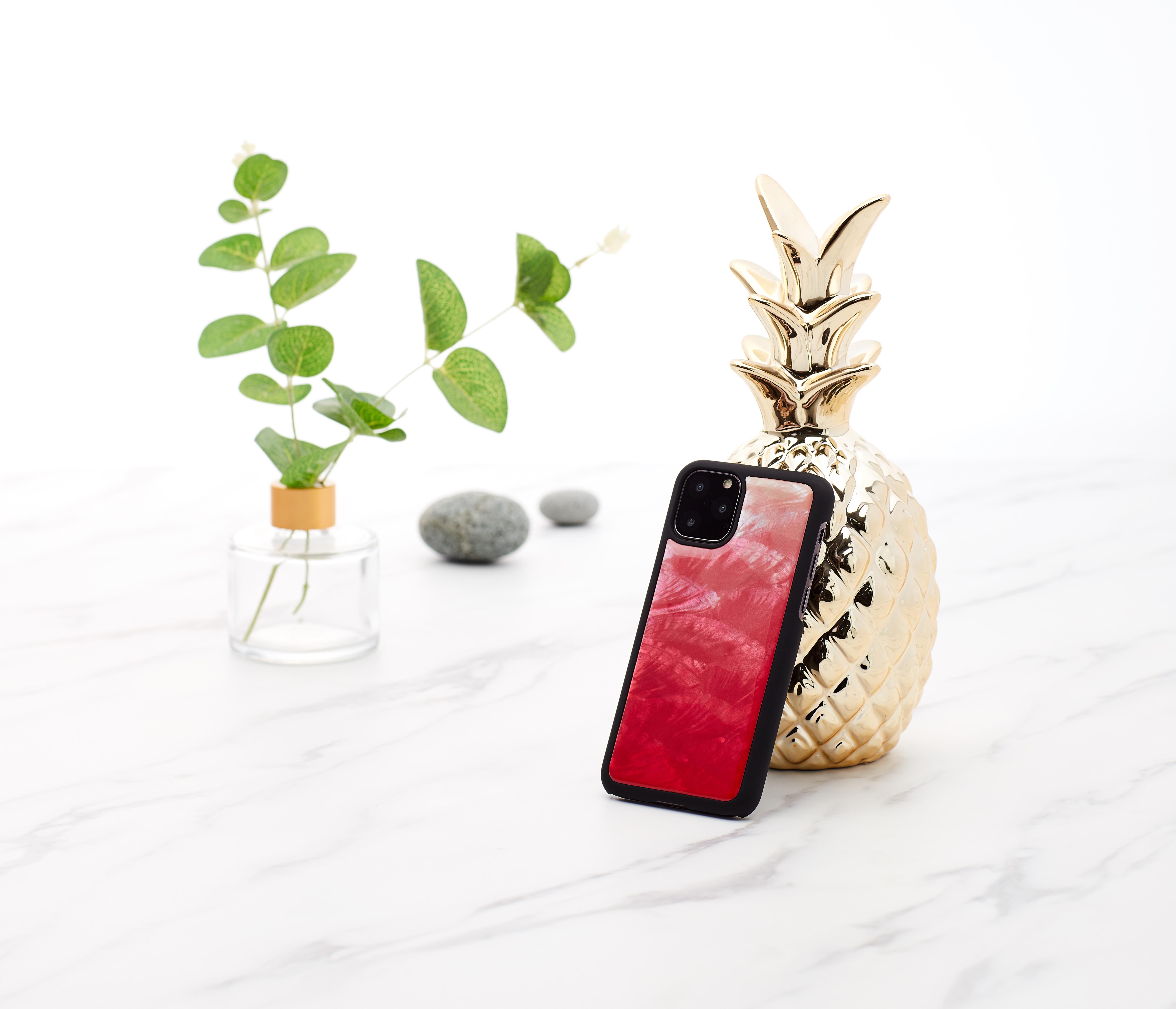 Ikins Telefono dėklas iPhone 11 Pro, rožinis ir juodas