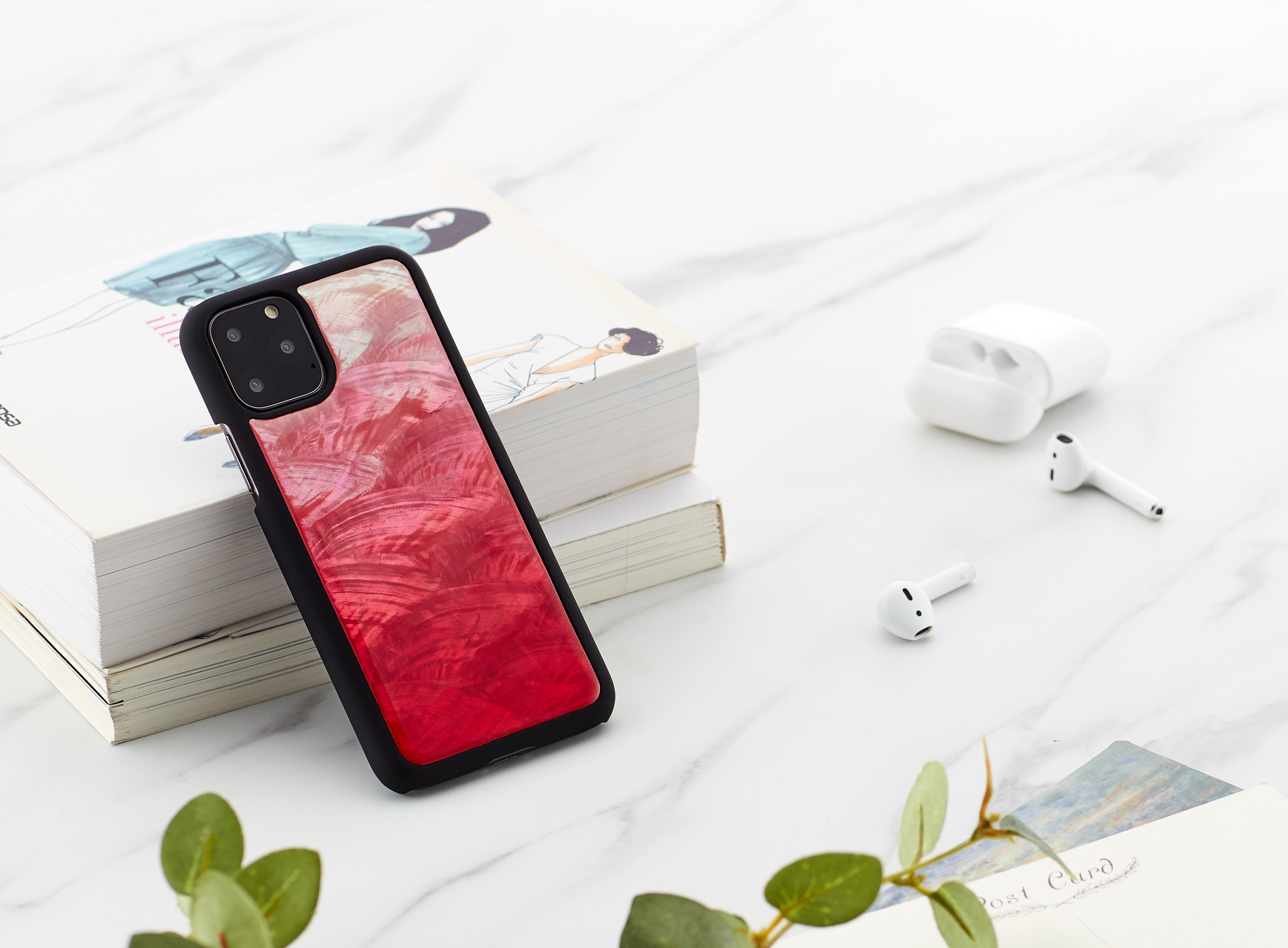 Ikins Telefono dėklas iPhone 11 Pro, rožinis ir juodas