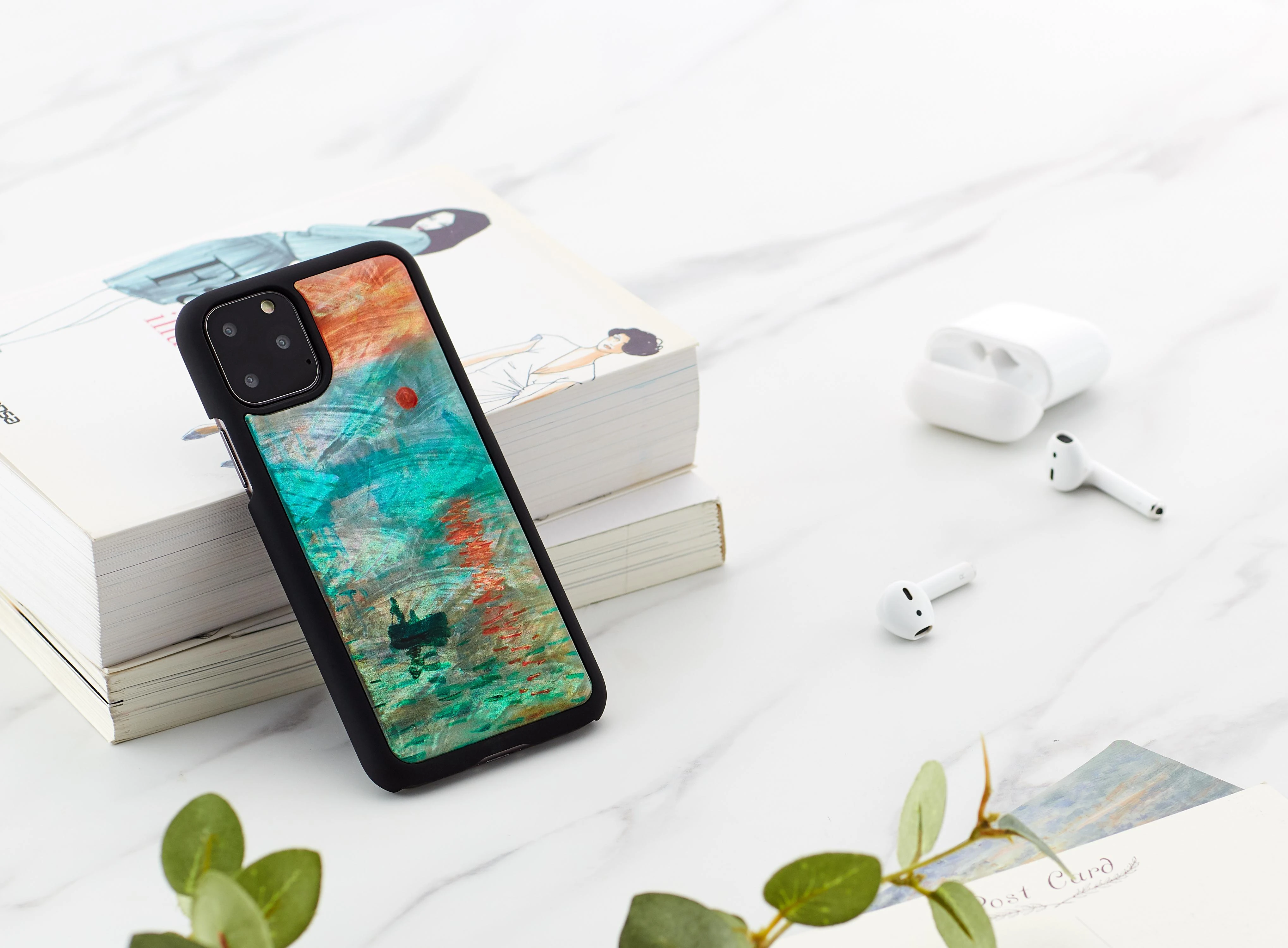 Ikins Telefono dėklas iPhone 11 Pro, „Sunrise Juodas“