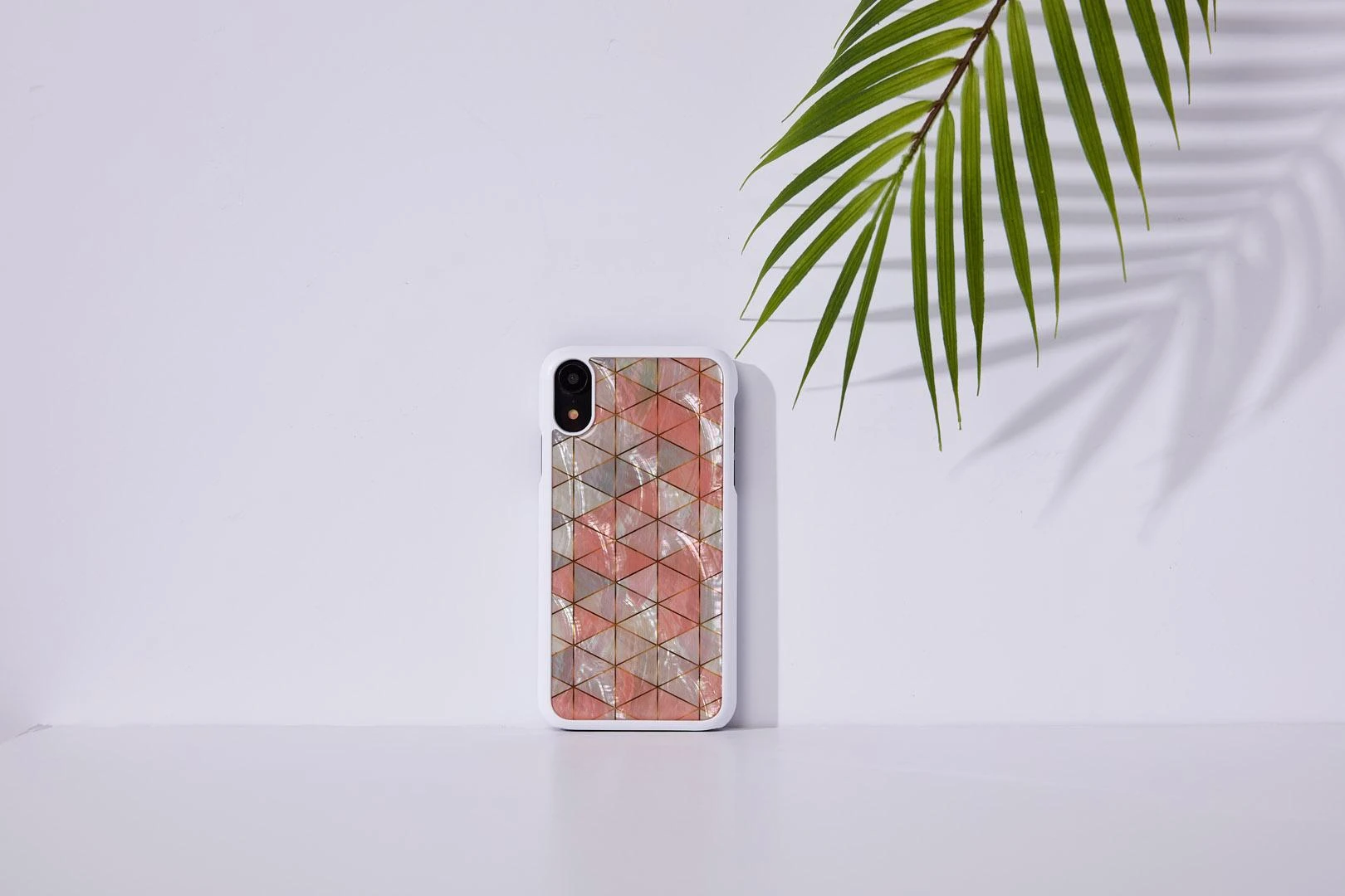 Ikins iPhone XR telefono dėklas „Diamond Baltas“