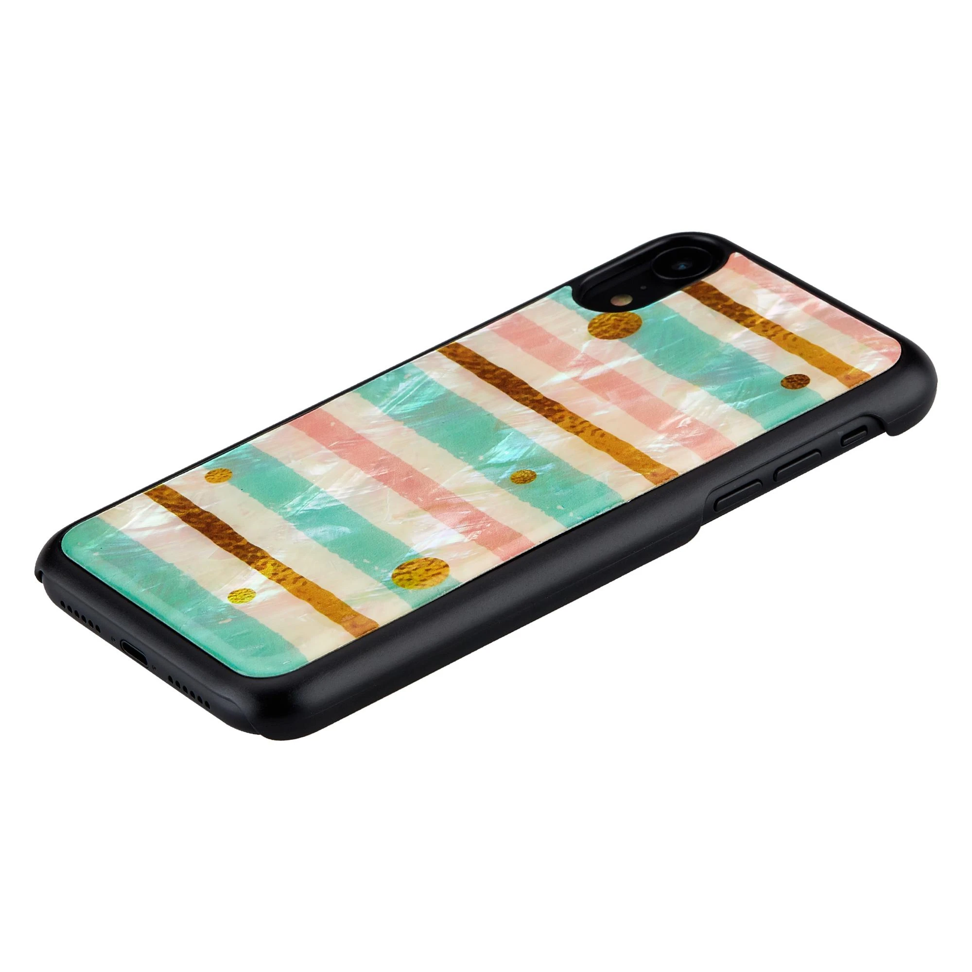Ikins Juodas telefono dėklas iPhone XR
