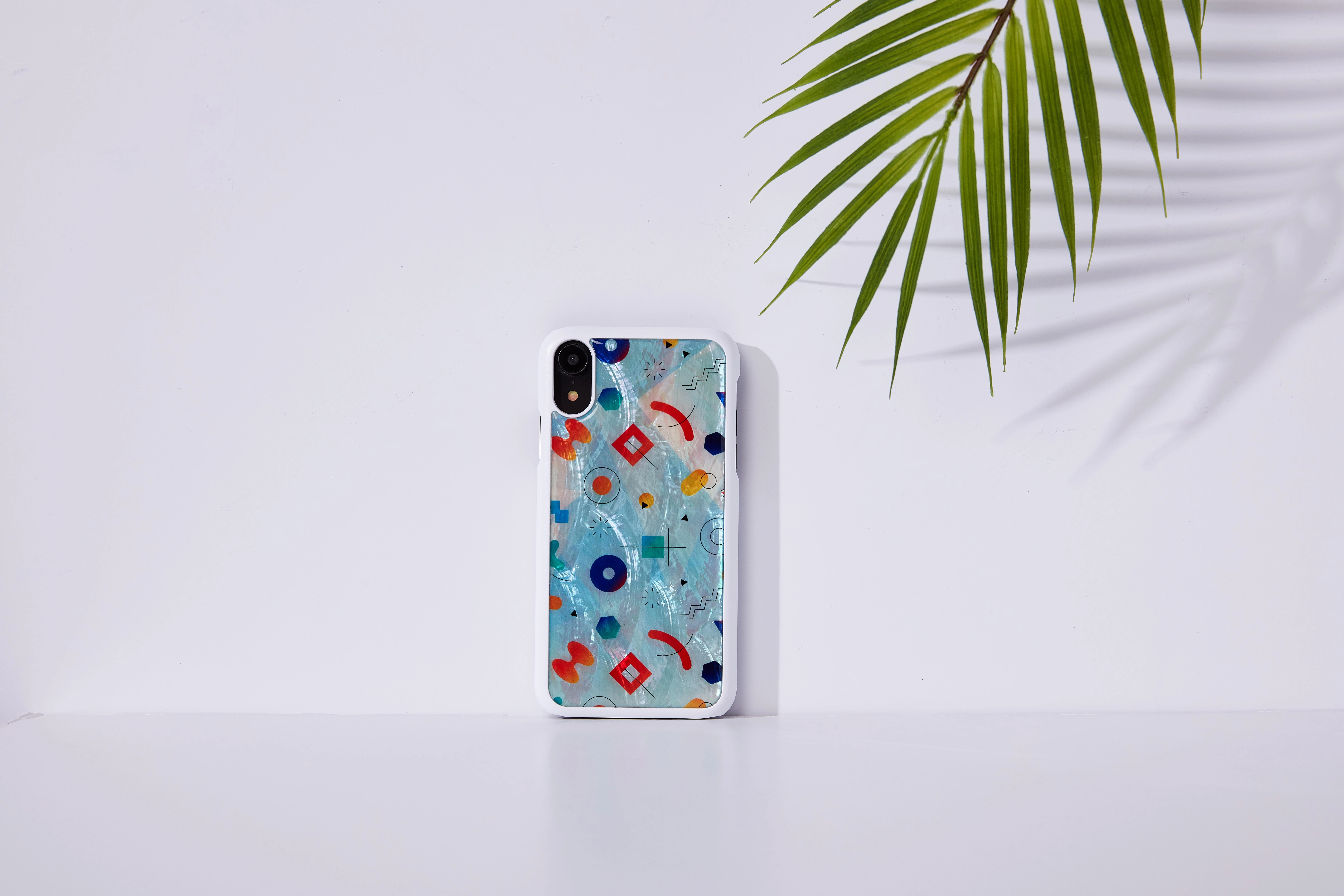 Ikins Baltas telefono dėklas iPhone XR